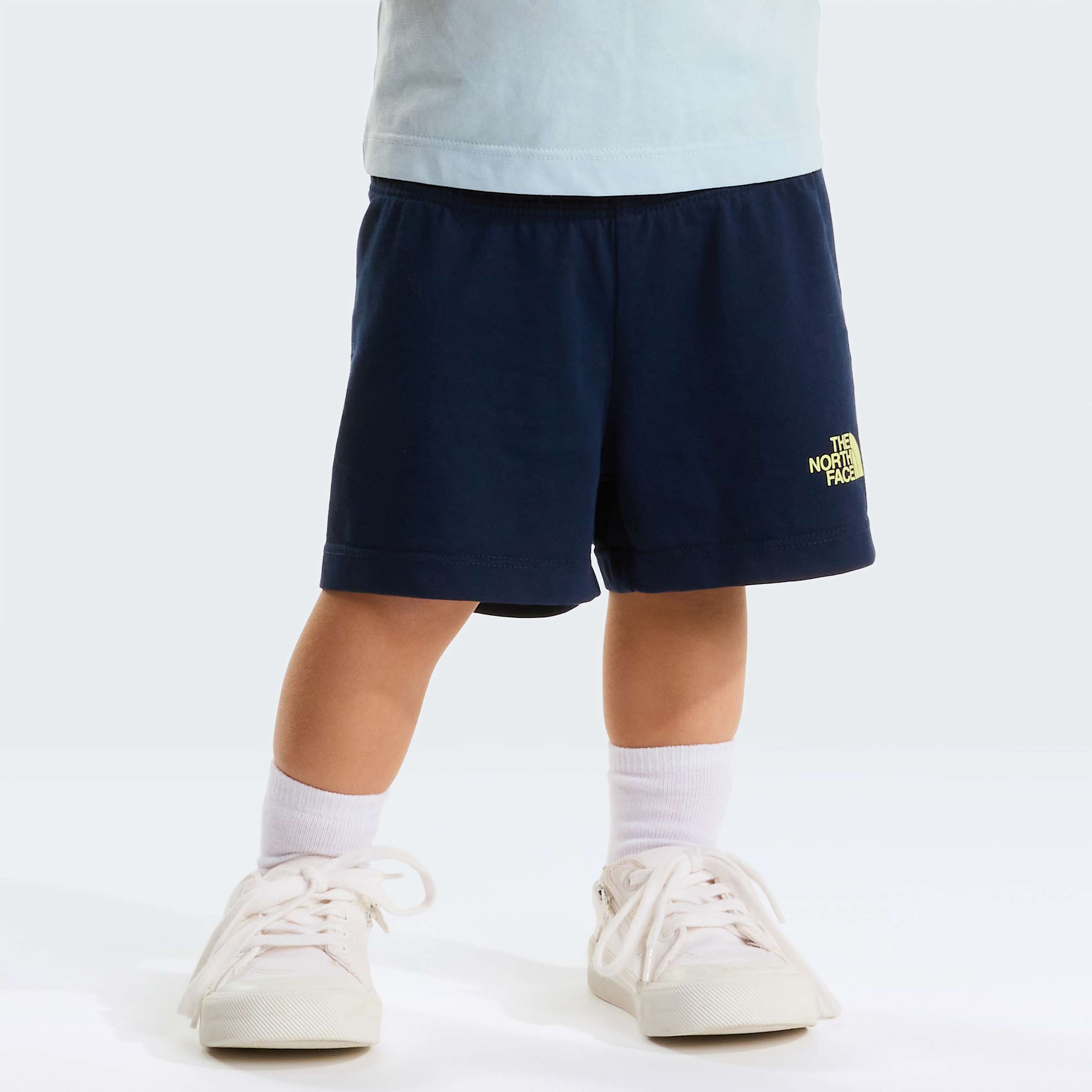 Baby NSE Box Play Regular Shorts Set TNF Polar HazeSummit Navy ALT16