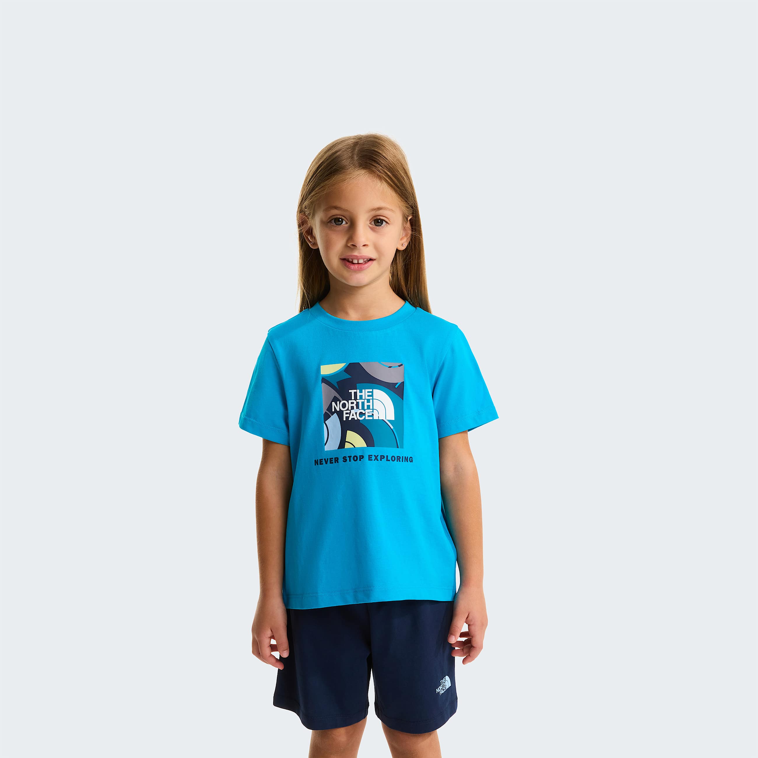NSE Box Play Regular Shorts Set fr Kinder TNF ALT13