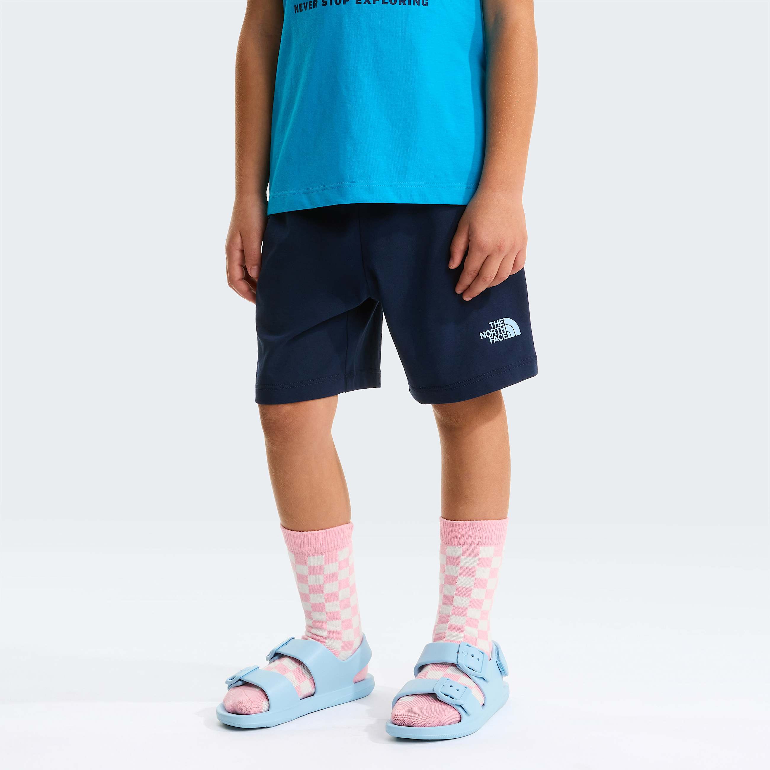 NSE Box Play Regular Shorts Set fr Kinder TNF ALT16