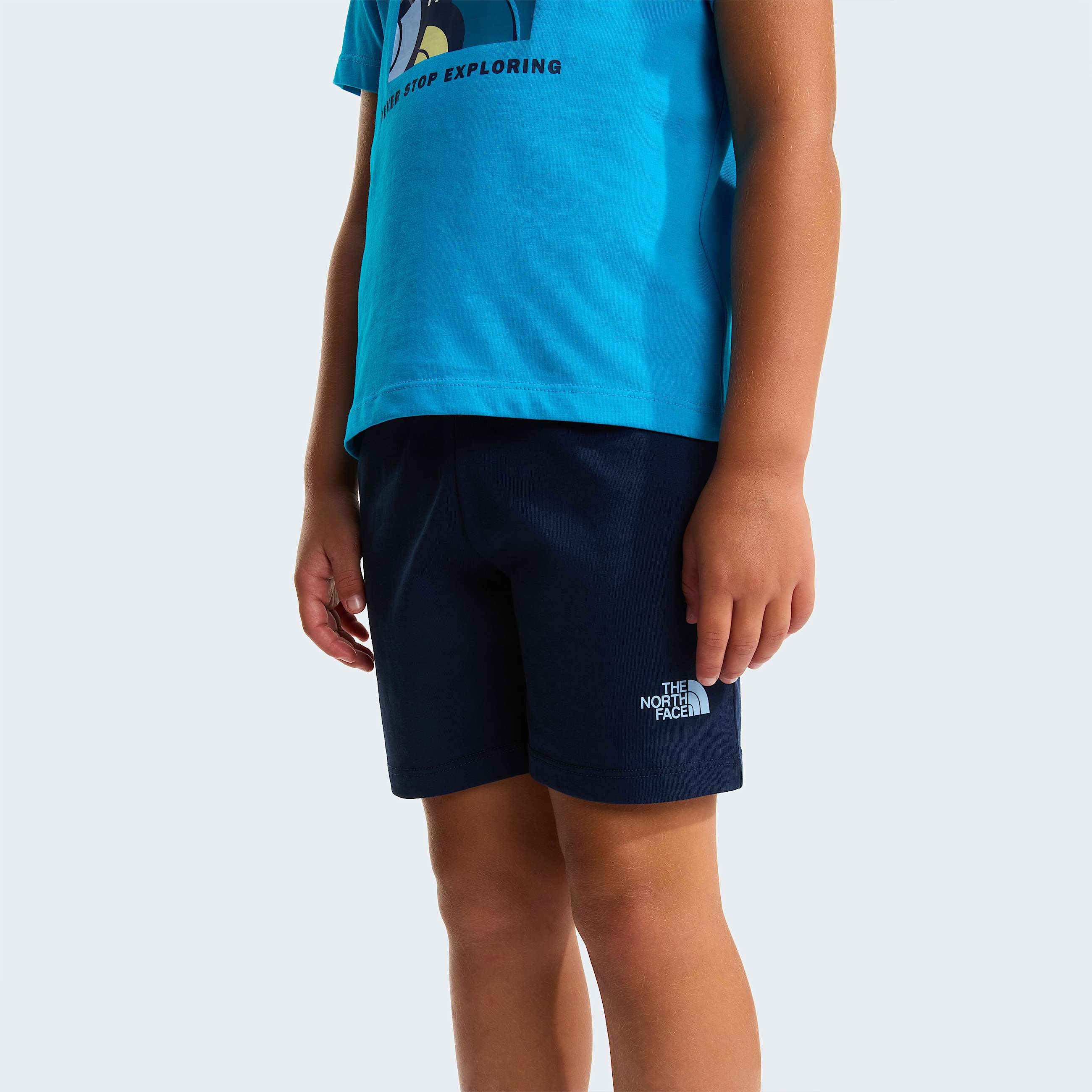NSE Box Play Regular Shorts Set fr Kinder TNF ALT9