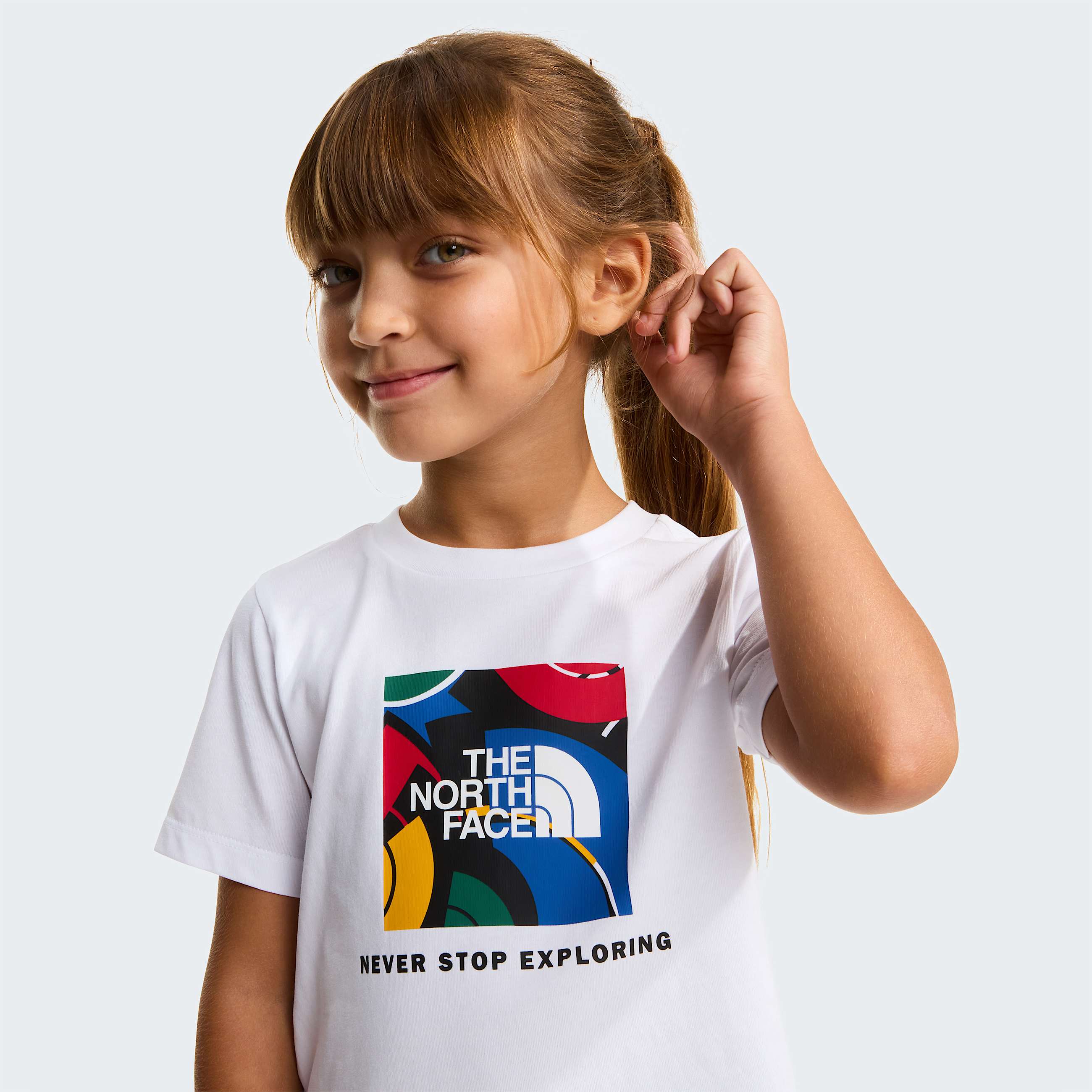 Set NSE Box Play Regular con pantaloncini da bambini TNF ALT22