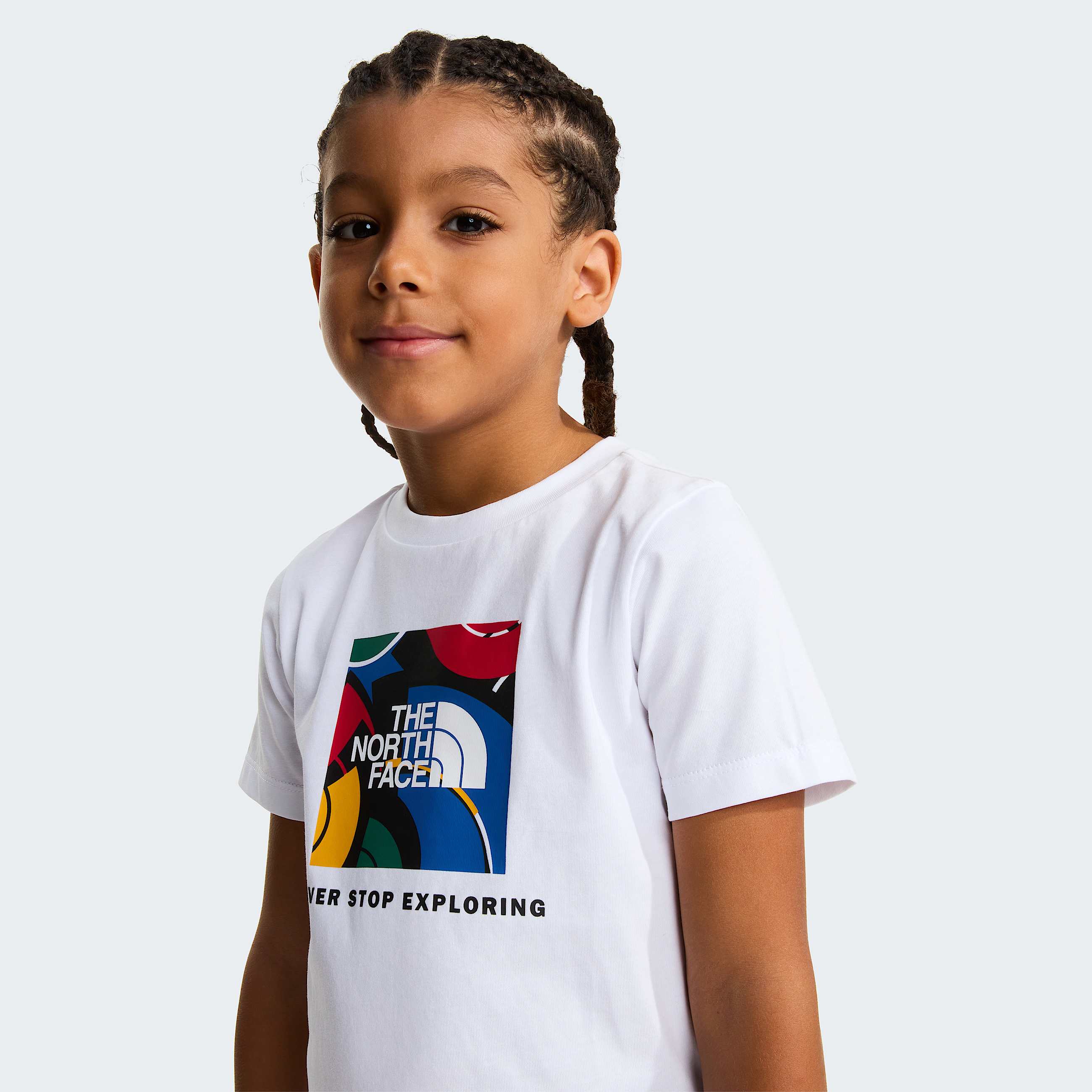 Set NSE Box Play Regular con pantaloncini da bambini TNF ALT5