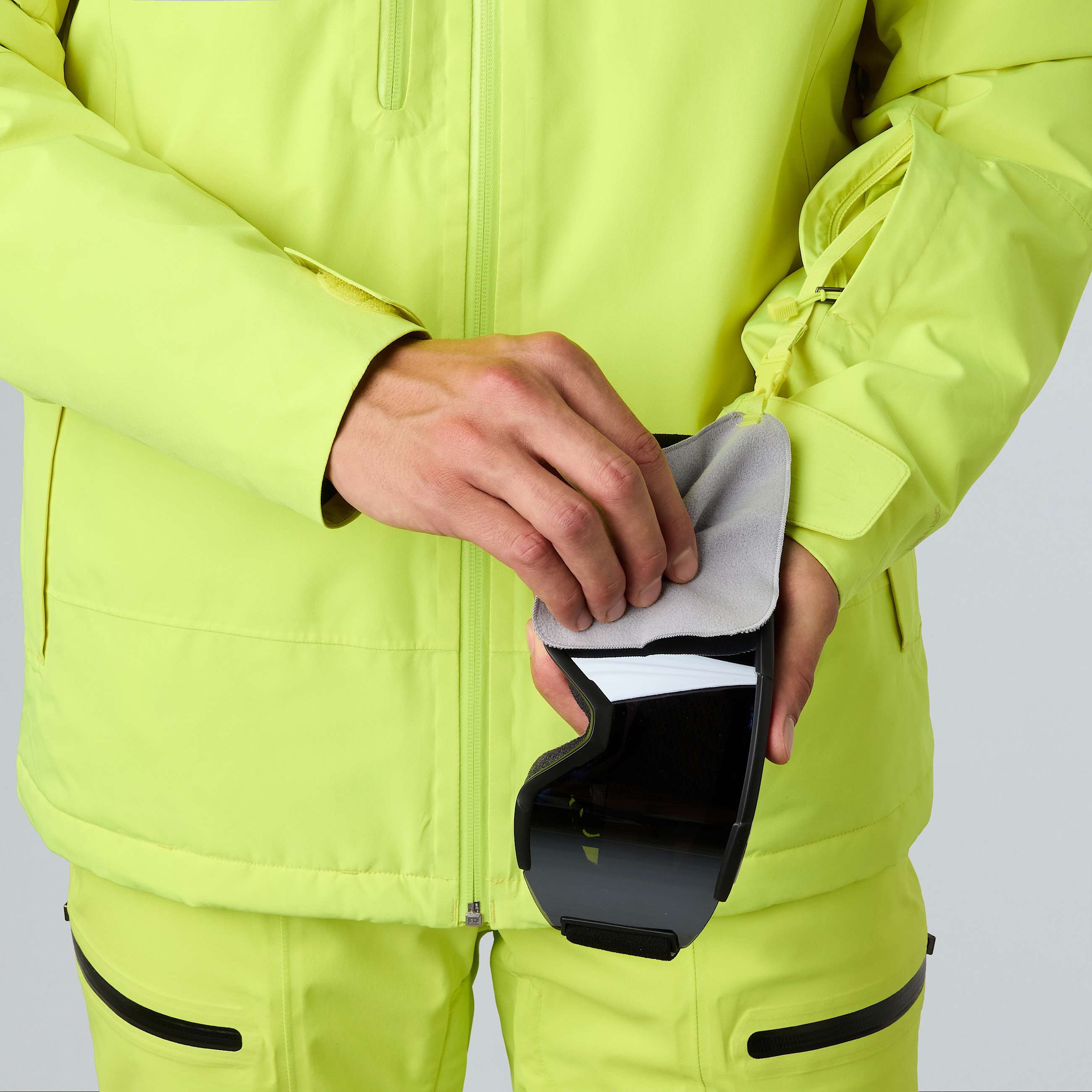 Descendit Jacke fr Herren TNF Fizz Lime ALT10