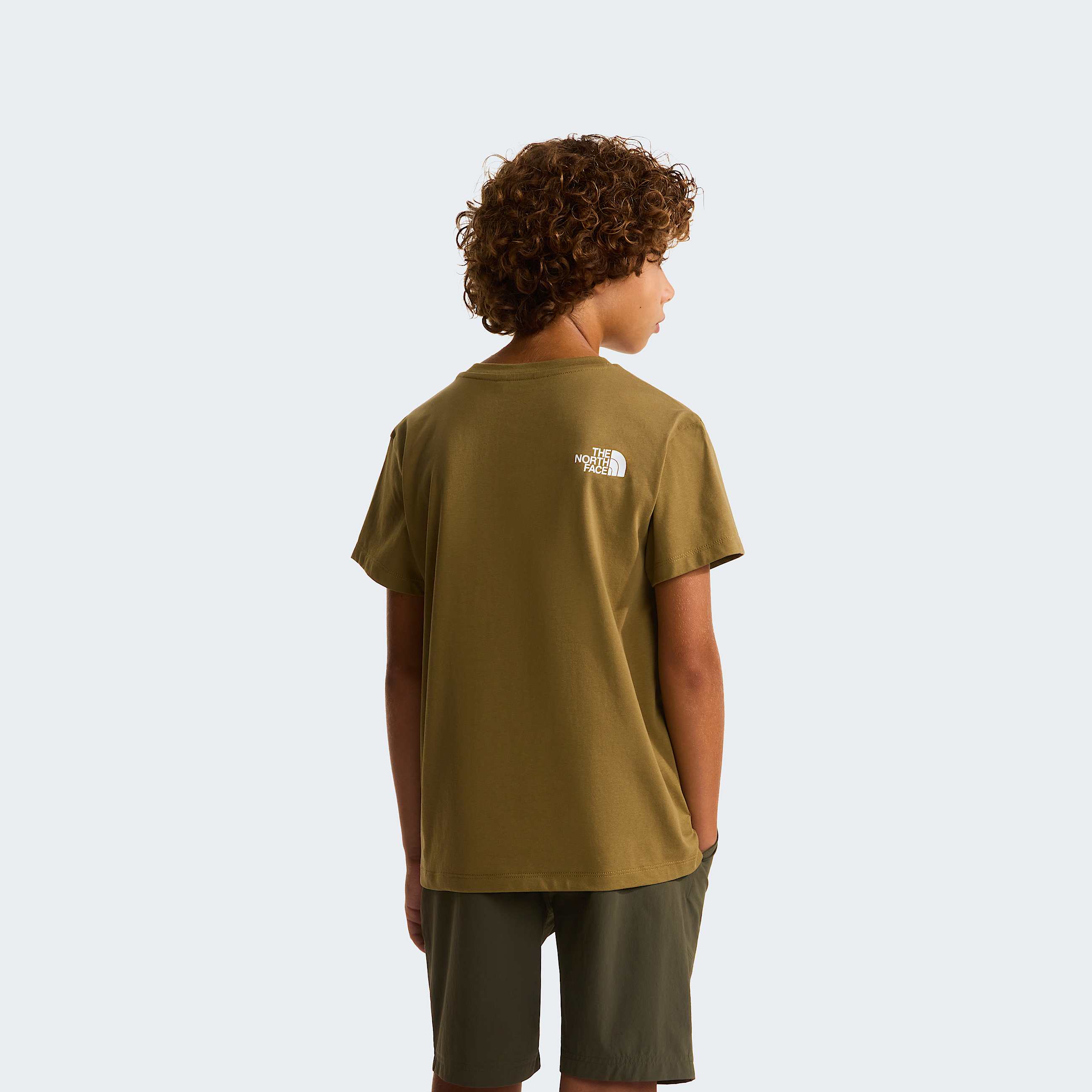 Tshirt Mountain Night Relaxed da ragazzo TNF ALT3