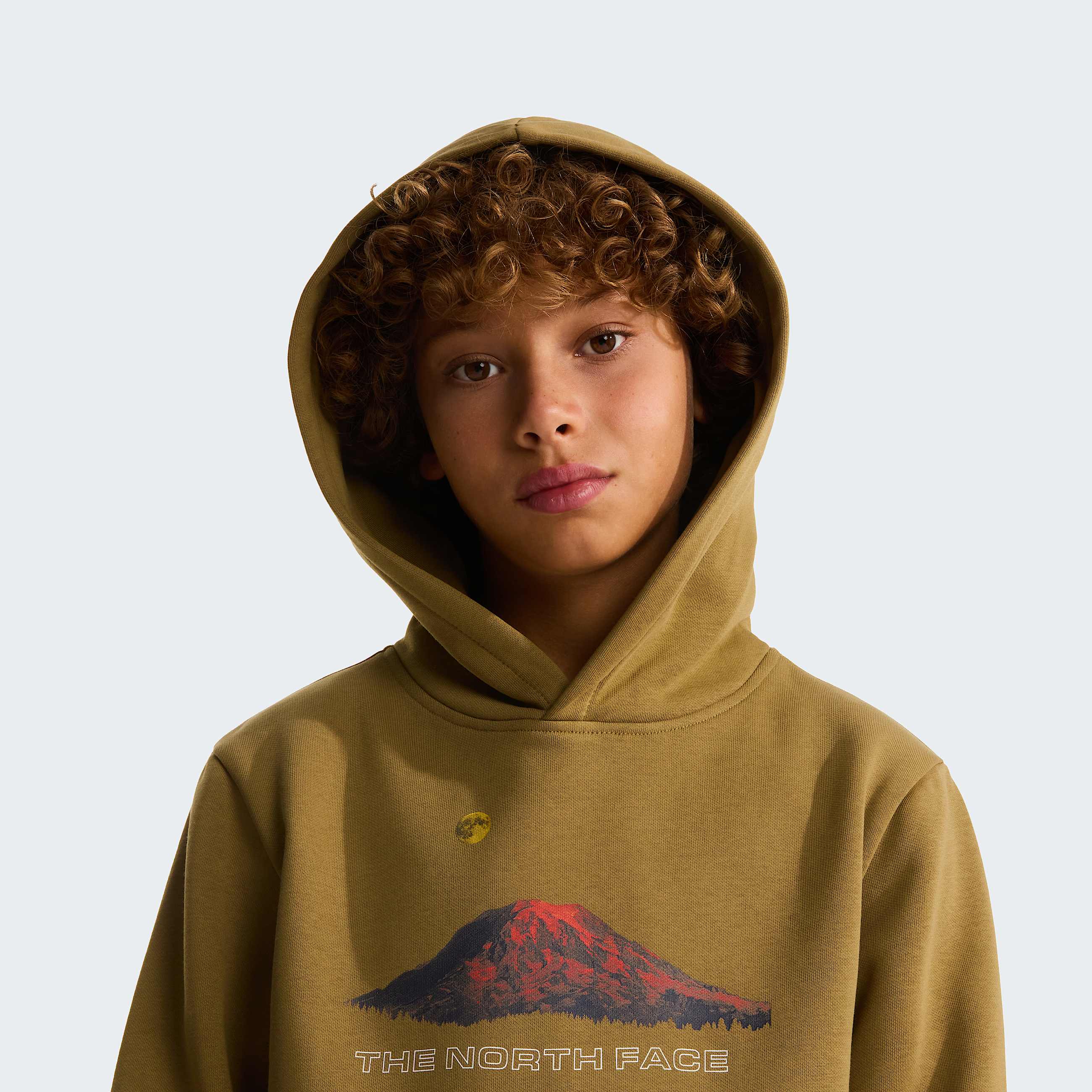 Mountain Night Relaxed Hoodie Boy TNF ALT4