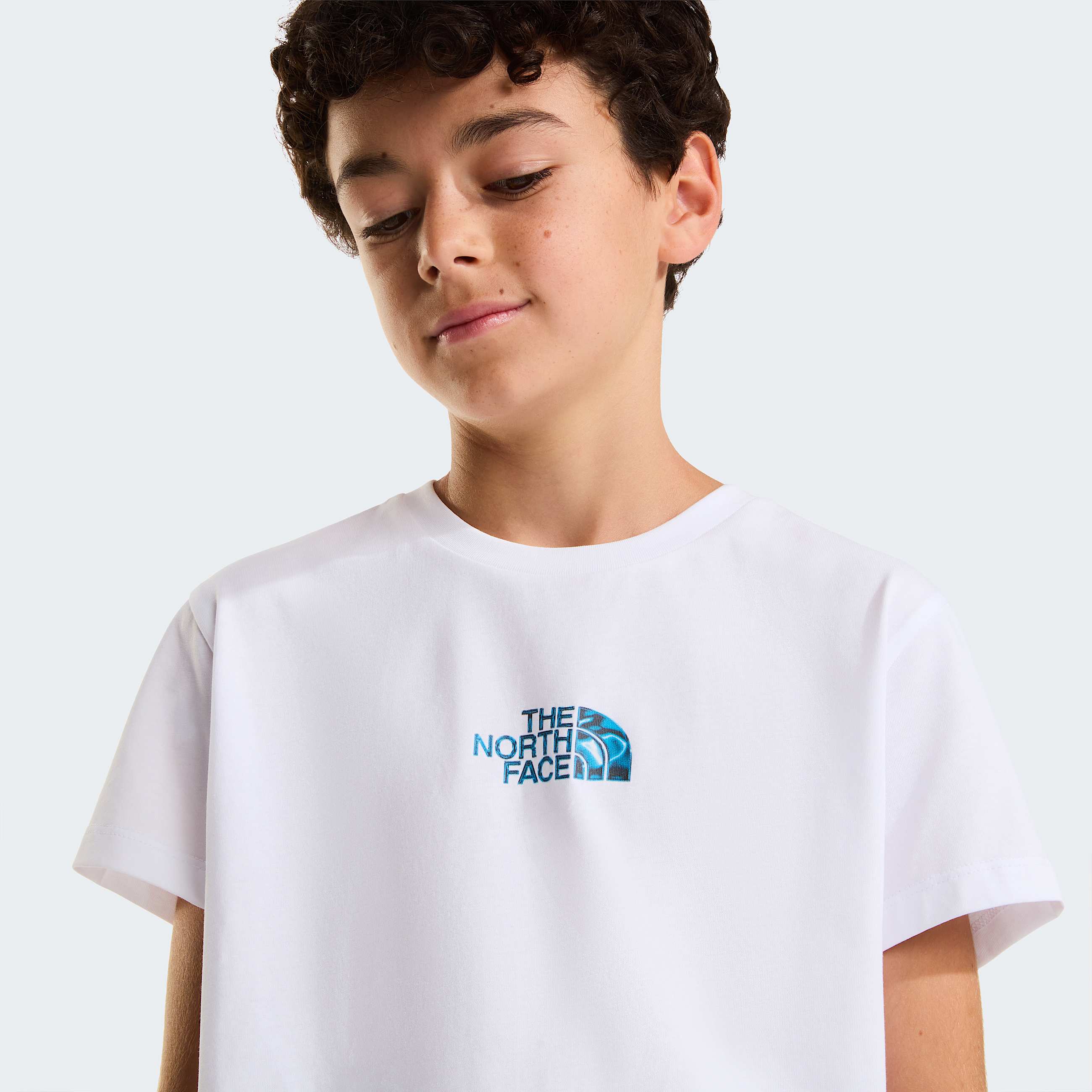 Liquid Logo Regular TShirt Boy TNF ALT4