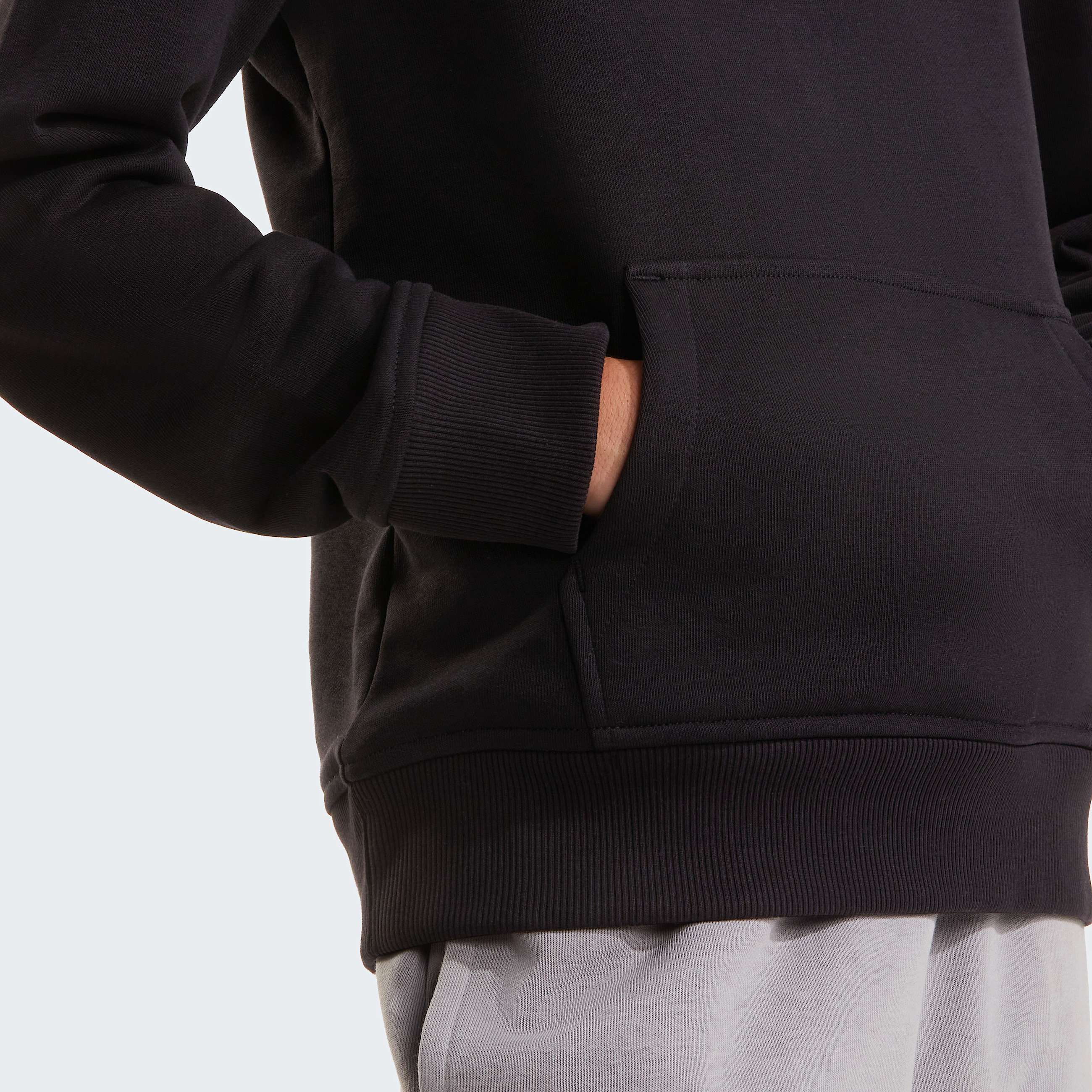 Mikina s kapuc Liquid Logo Regular pro kluky TNF TNF Black ALT5