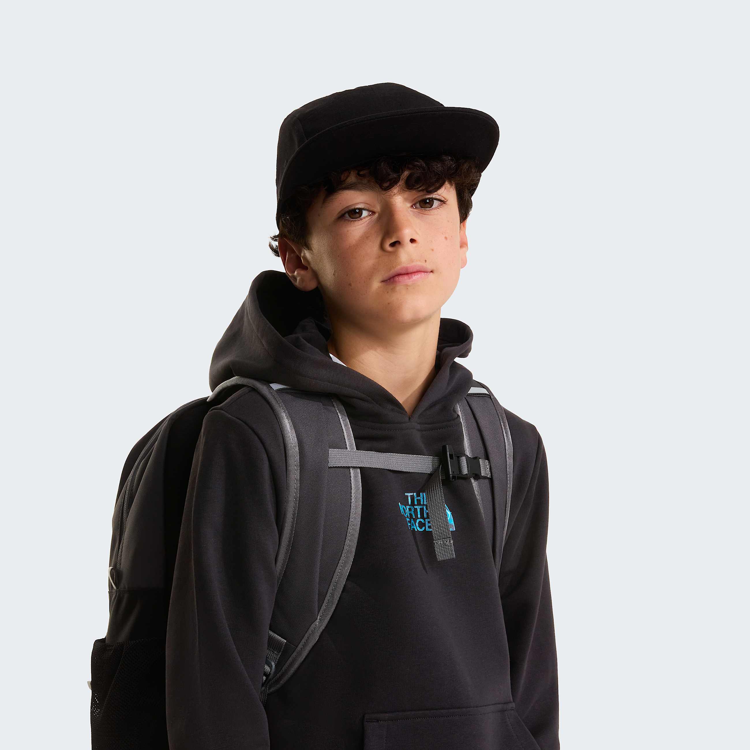 Mikina s kapuc Liquid Logo Regular pro kluky TNF TNF Black ALT6