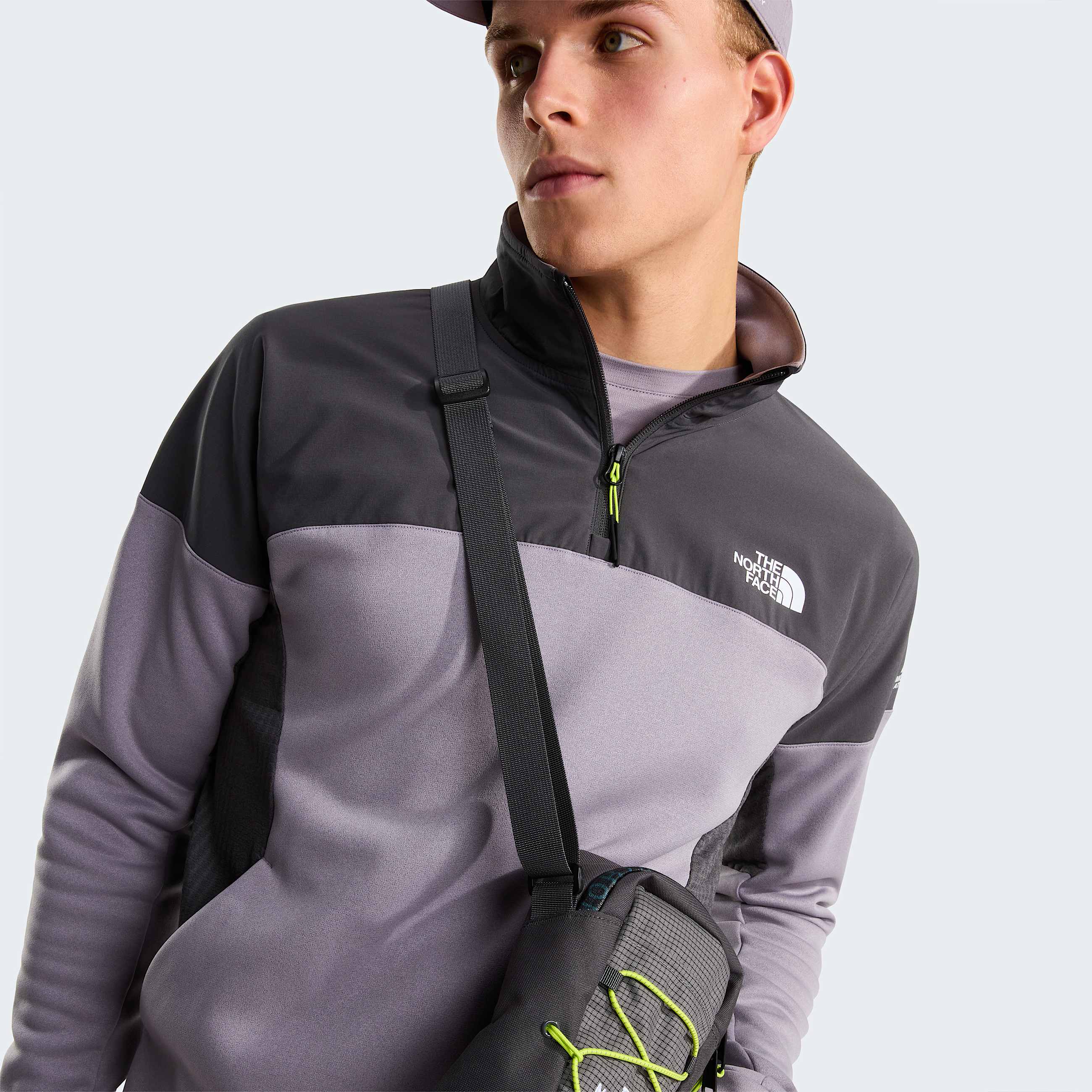 Pile Mountain Athletics con cerniera 14 da uomo TNF ALT6