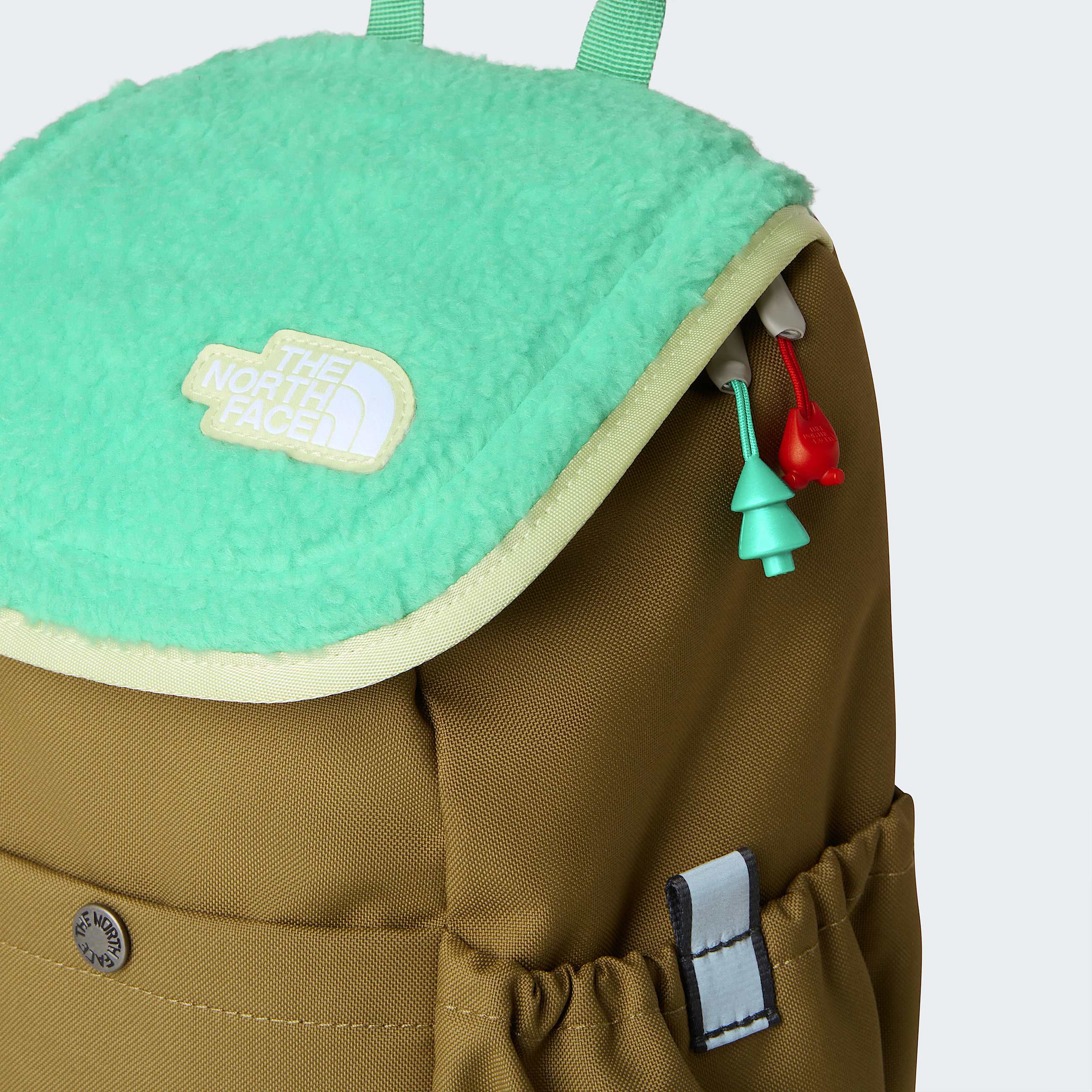 Mini Explorerrugzak voor kids TNF CedarDimmed AlgaeLemon Mist ALT6