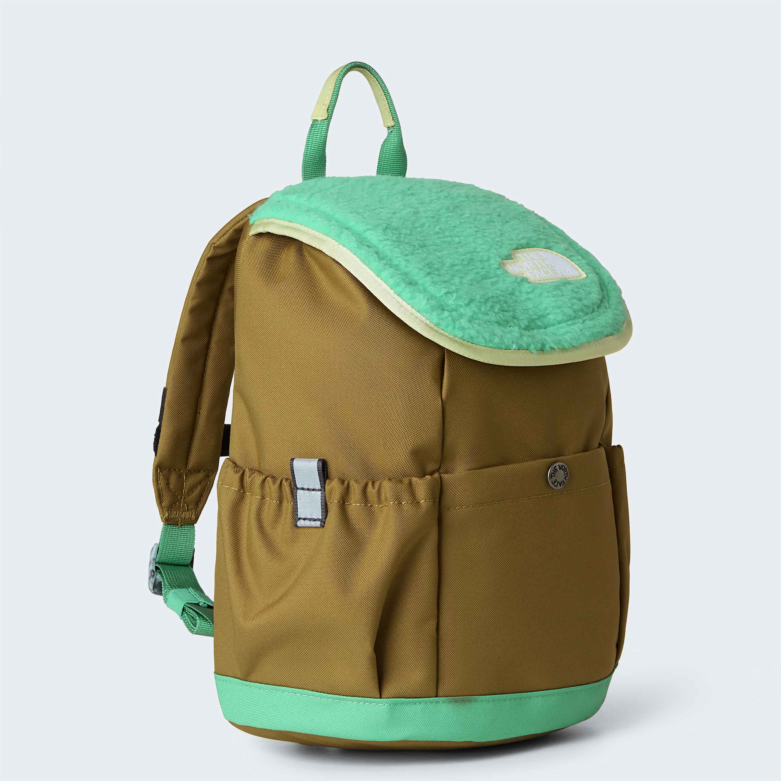 Mini Explorerrugzak voor kids TNF CedarDimmed AlgaeLemon Mist HERO