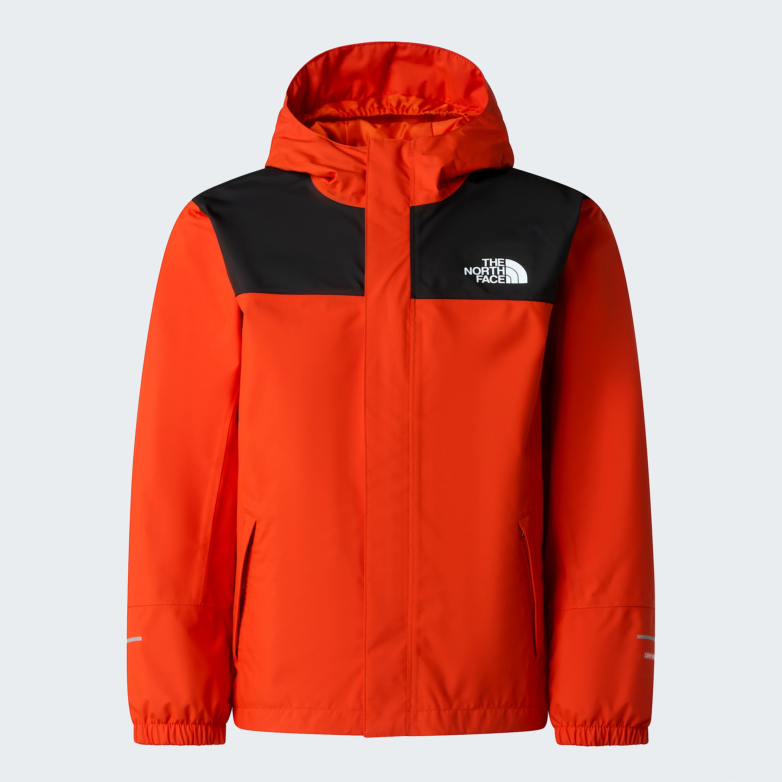 Boys Antora Rain Jacket TNF Lava Red ALT20