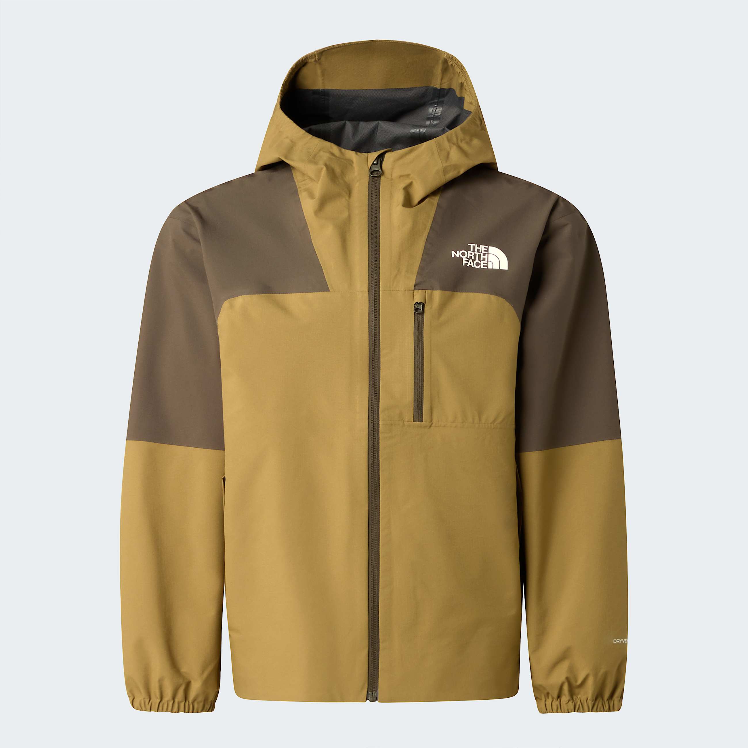 Teens Hike Packable Shell Jacket TNF New Taupe GreenCedar ALT20