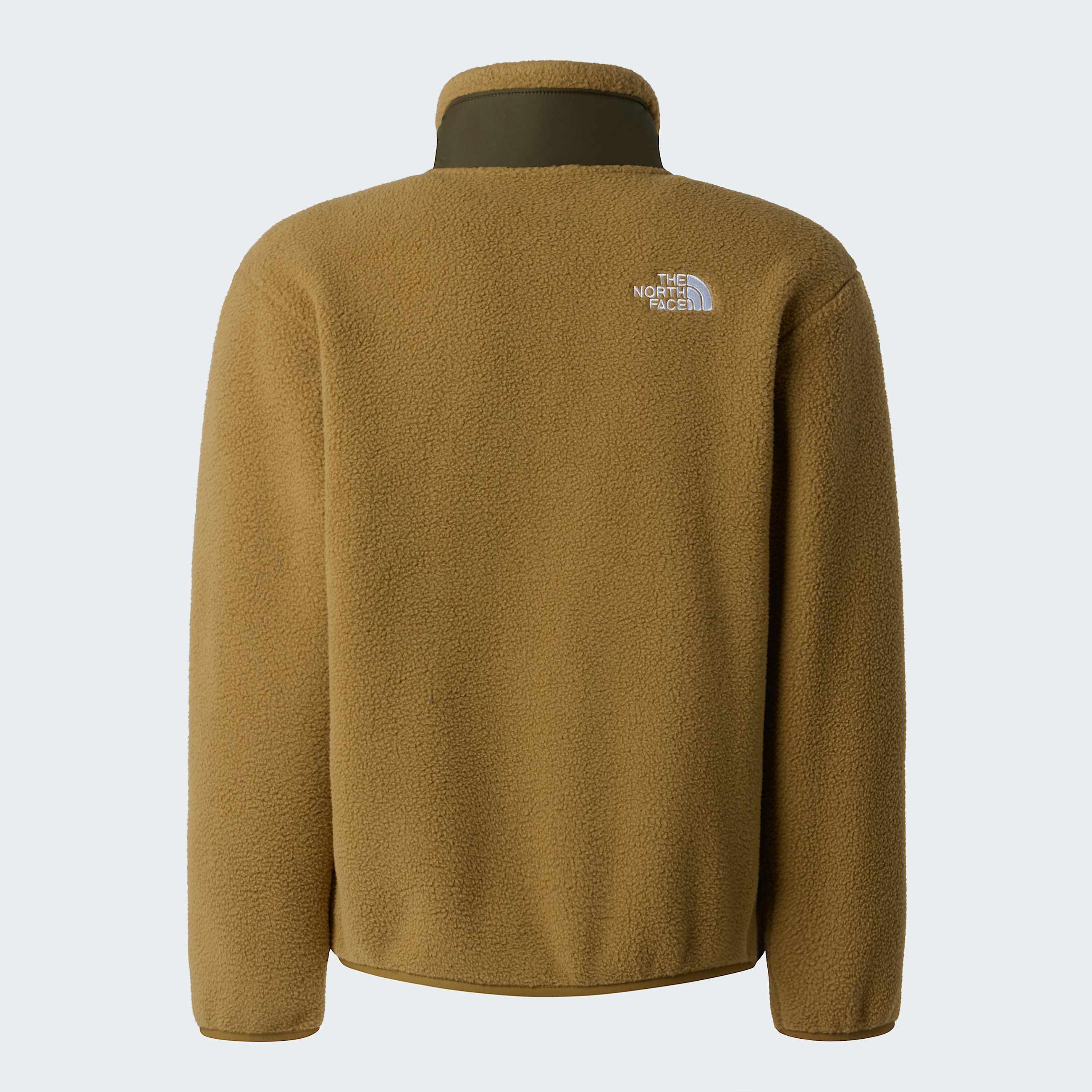 Boys Yumiori FullZip Fleece Jacket TNF CedarNew Taupe Green ALT21