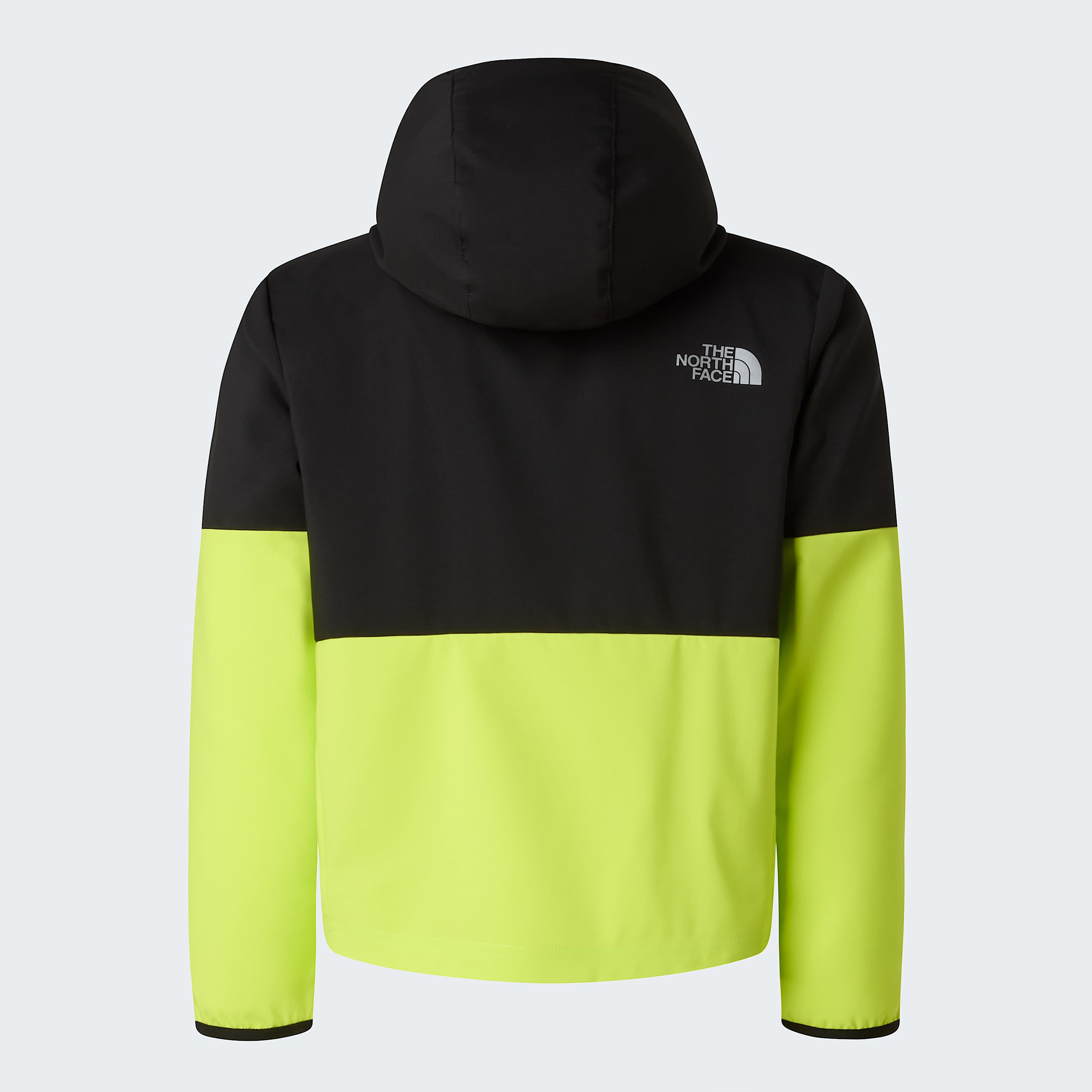 Boys On The Trail FullZip Hooded Jacket TNF TNF BlackFizz LimeSilver Reflective ALT21