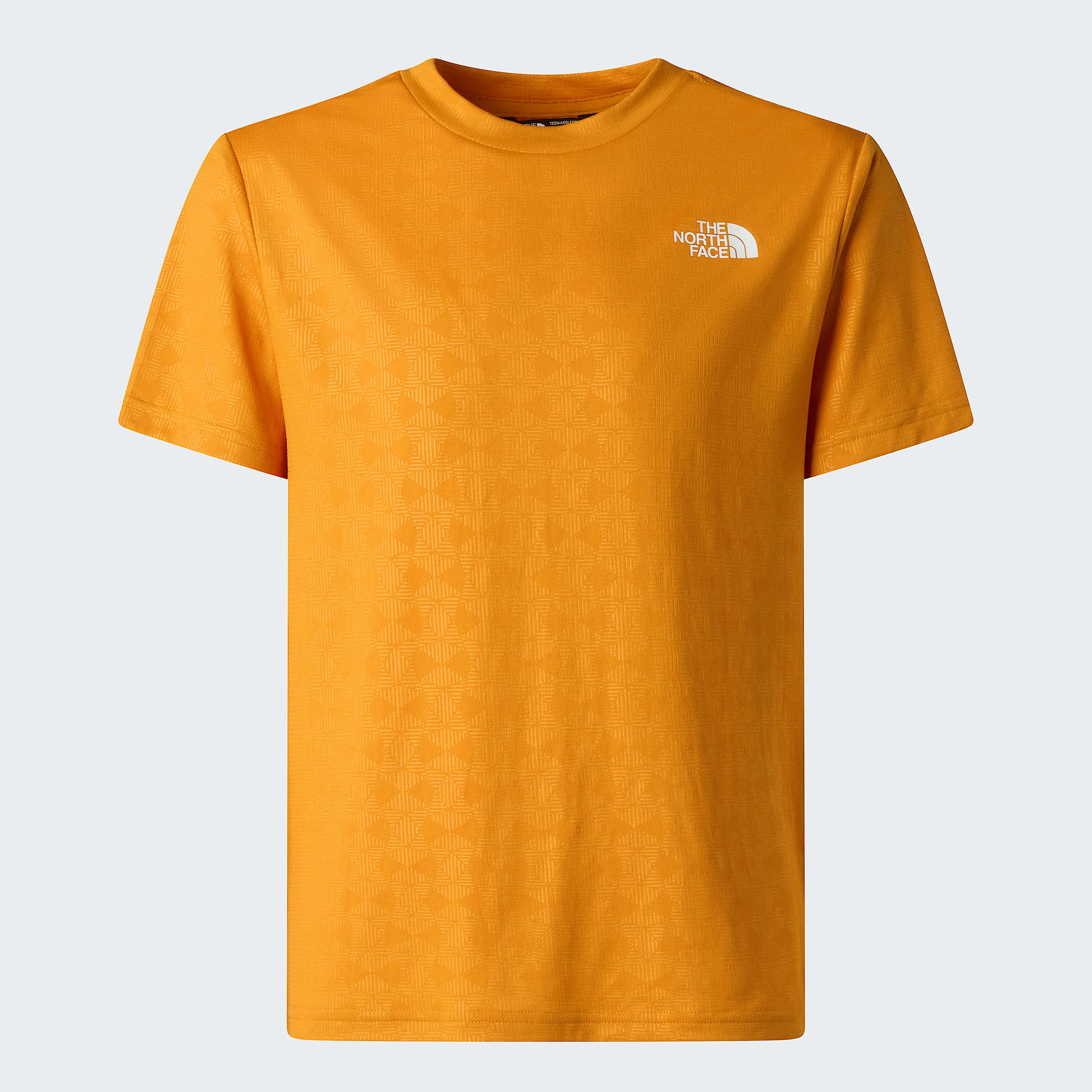 Teens 247 Pentadome Embossed TShirt TNF Dust Orange ALT20