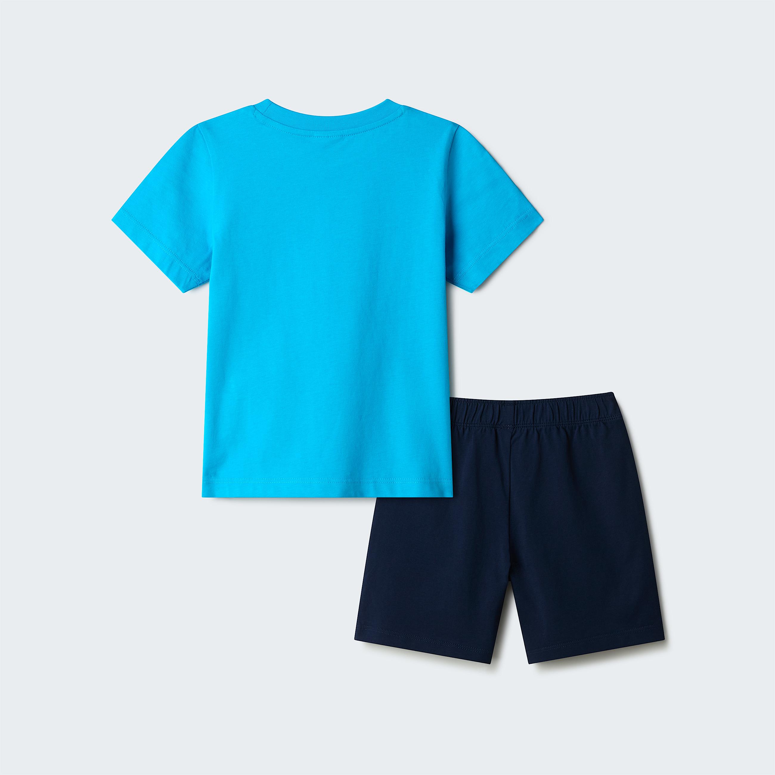NSE Box Play Regular Shorts Set fr Kinder TNF ALT21