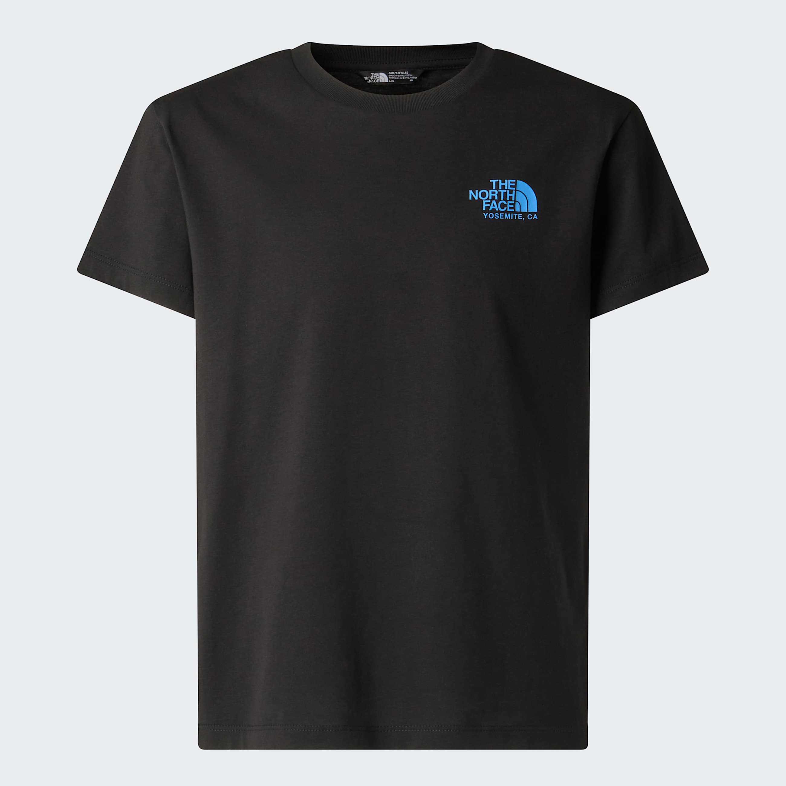 Girls Flora Relaxed TShirt TNF TNF Black ALT20
