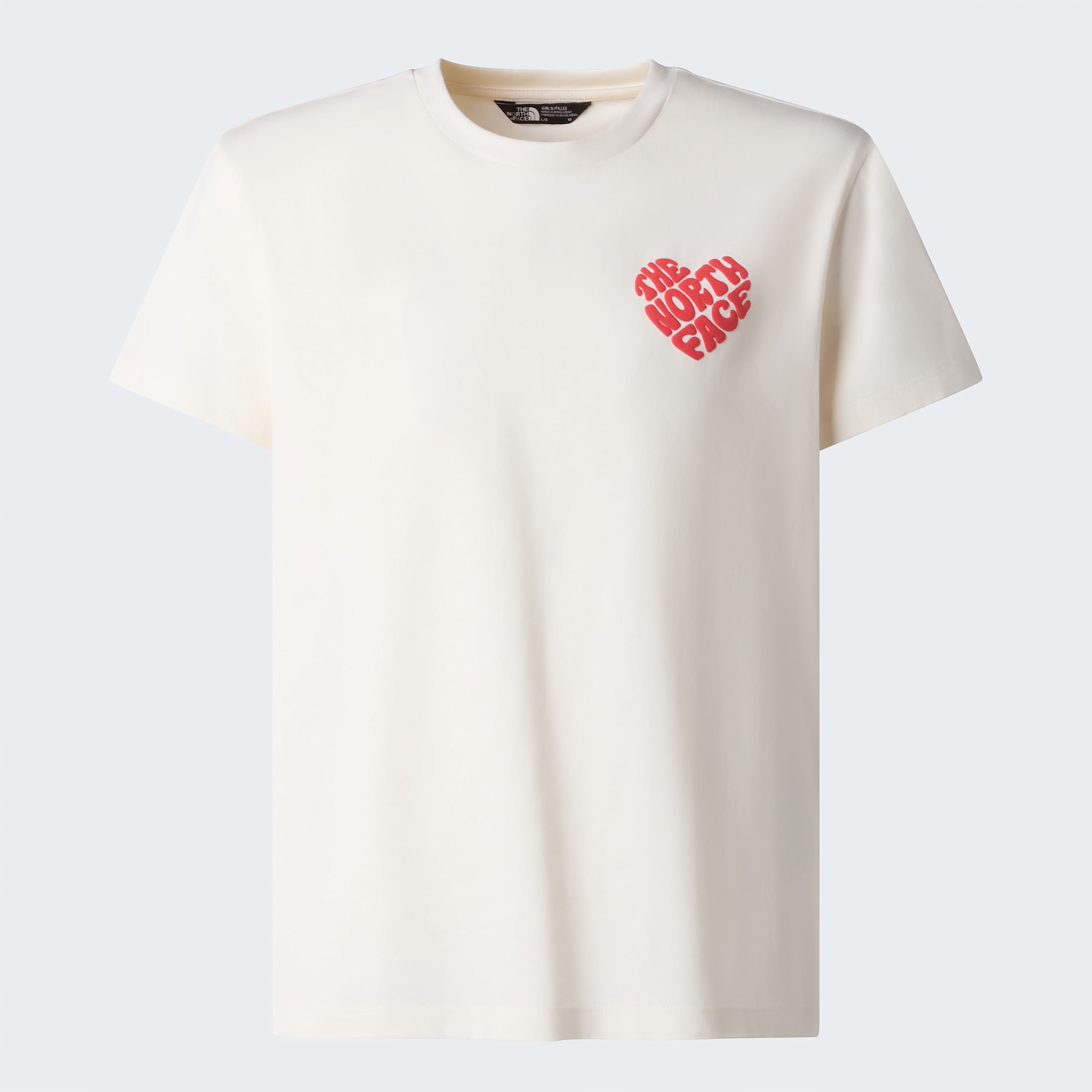 Girls Brand Proud Relaxed TShirt TNF White Dune ALT20