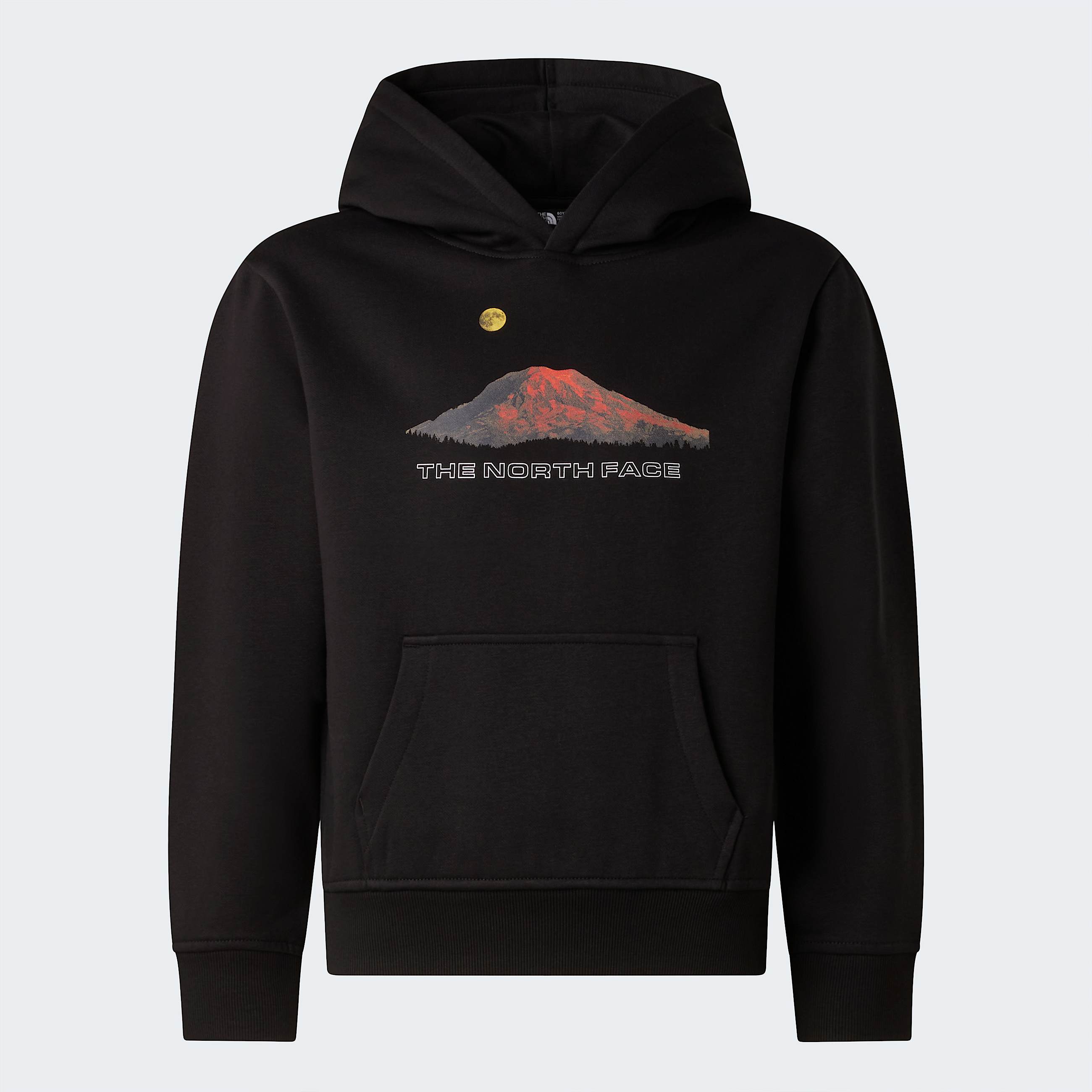 Mountain Night Relaxed Hoodie Boy TNF TNF Black ALT20