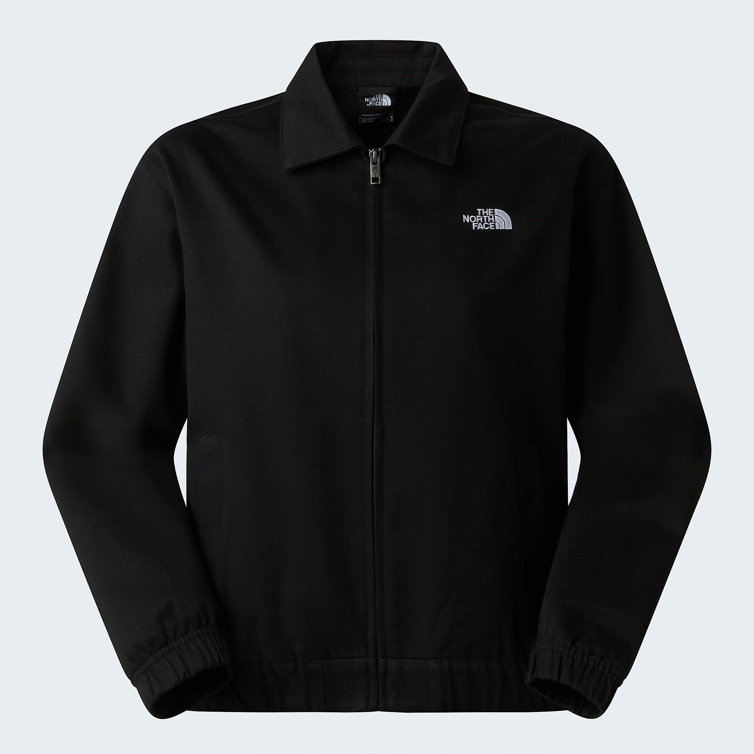 Womens Twill Collared Jacket TNF TNF Black ALT20