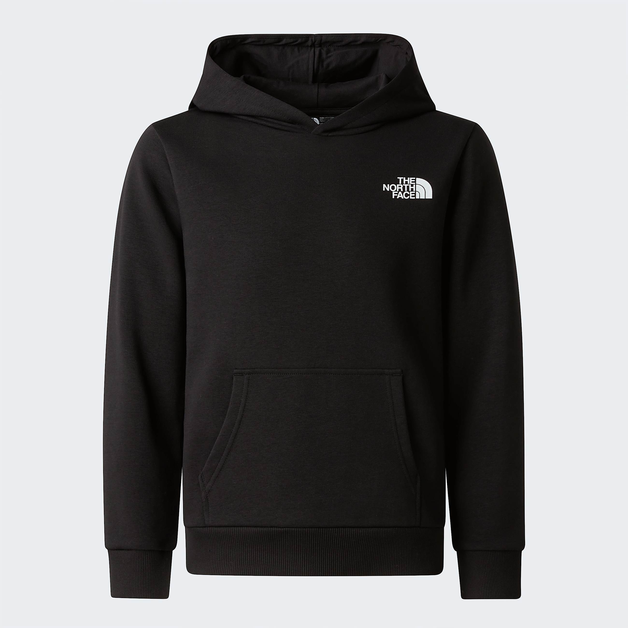 Teens Simple Dome Light Regular Hoodie TNF TNF Black ALT20