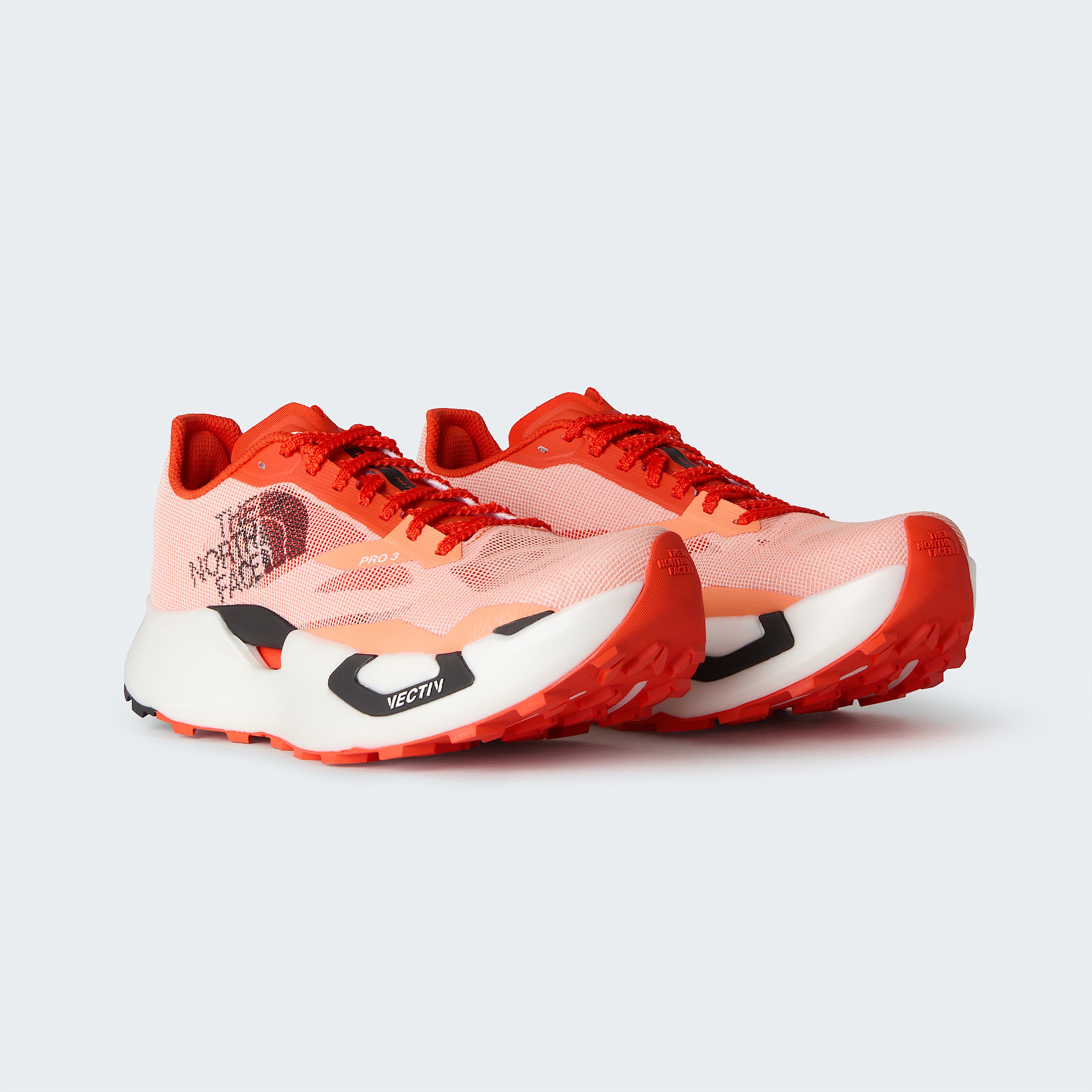 Summit VECTIV Pro 3 Trail Running Shoes TNF Citrus RustLava Red ALT8