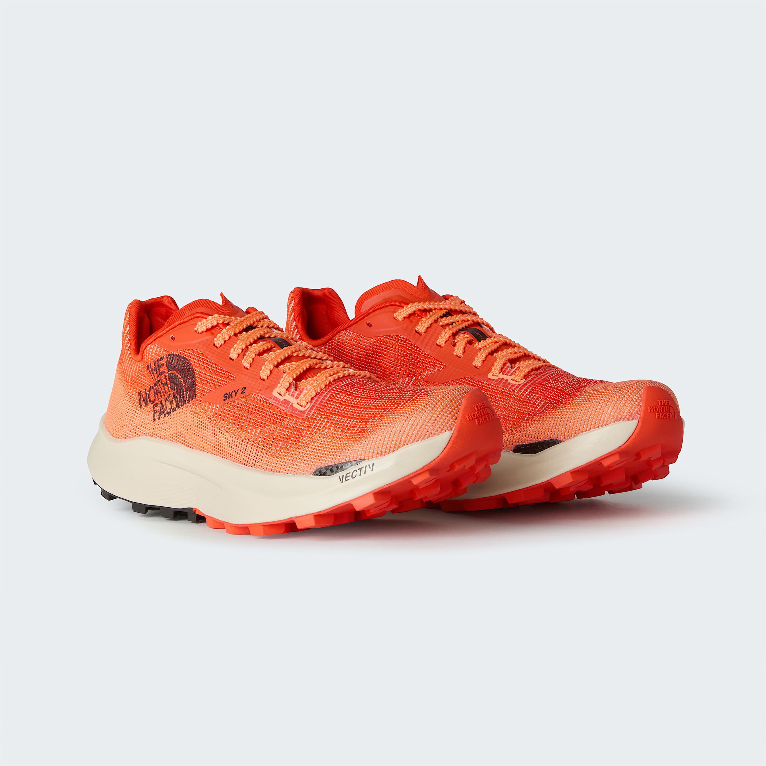 Summit VECTIV Sky 2 Trail Running Shoes TNF Lava RedCalacatta ALT8