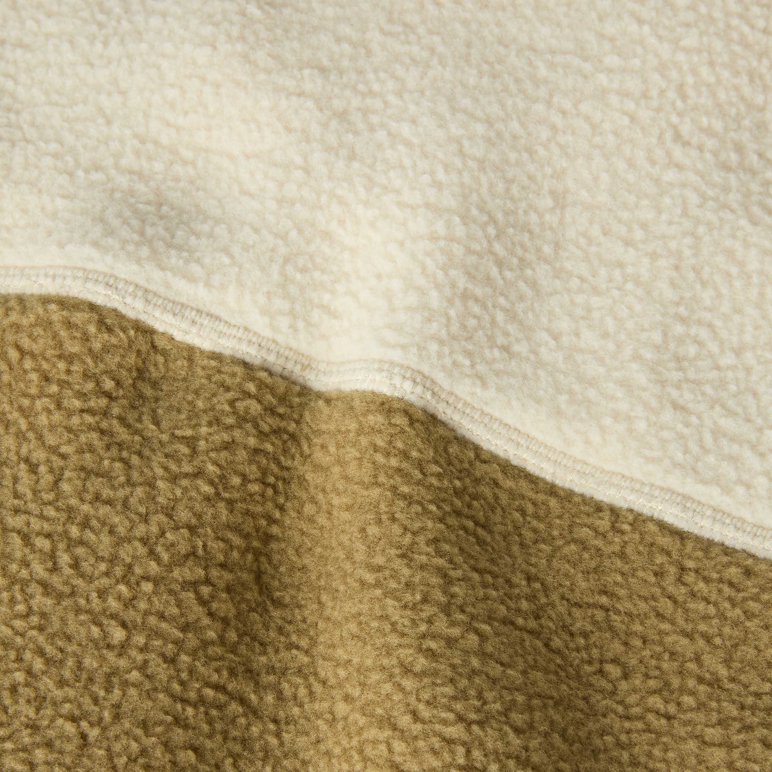 Yumiorifleecejas met kwartrits voor heren TNF CedarDesert StoneNew Taupe Green ALT18