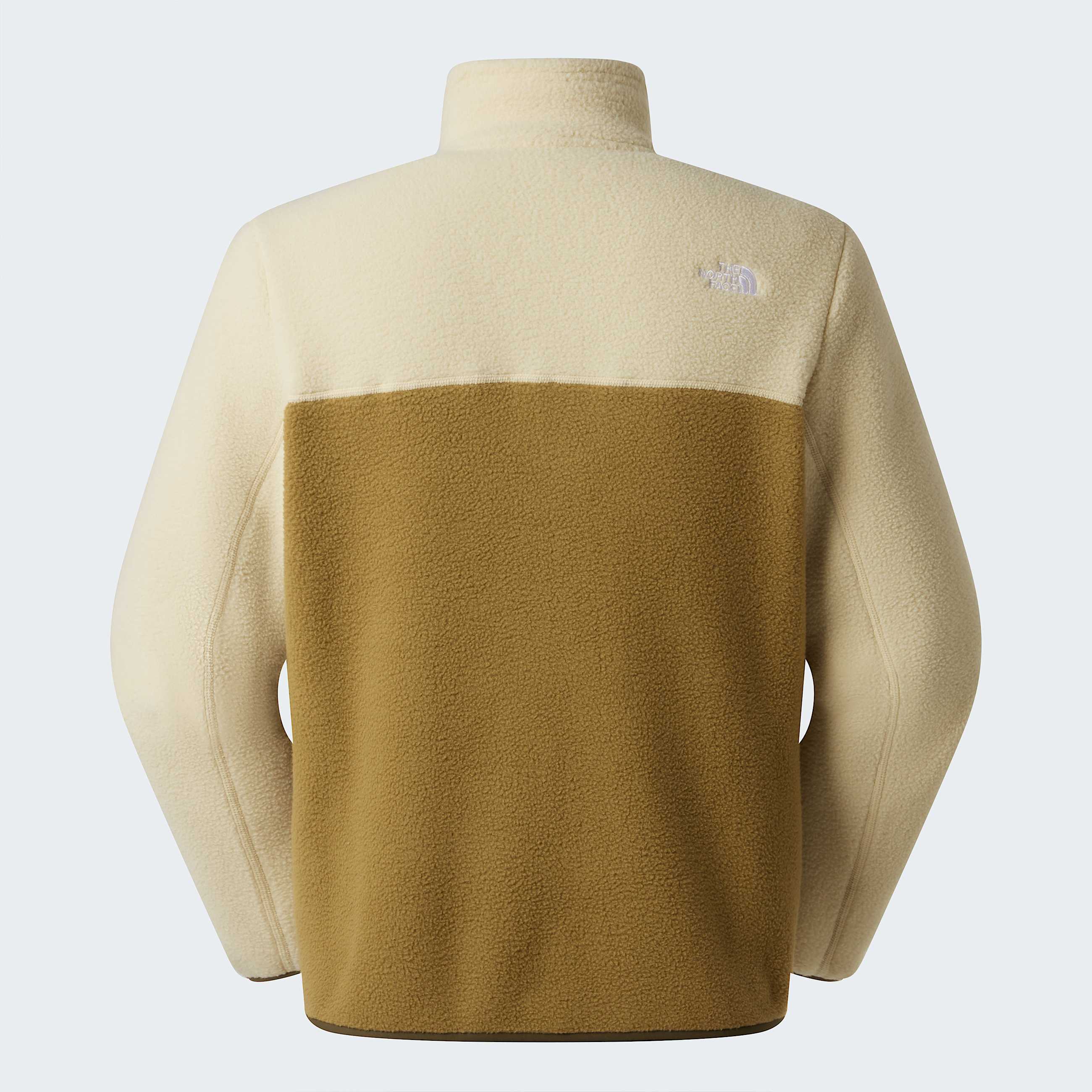 Yumiorifleecejas met kwartrits voor heren TNF CedarDesert StoneNew Taupe Green ALT21