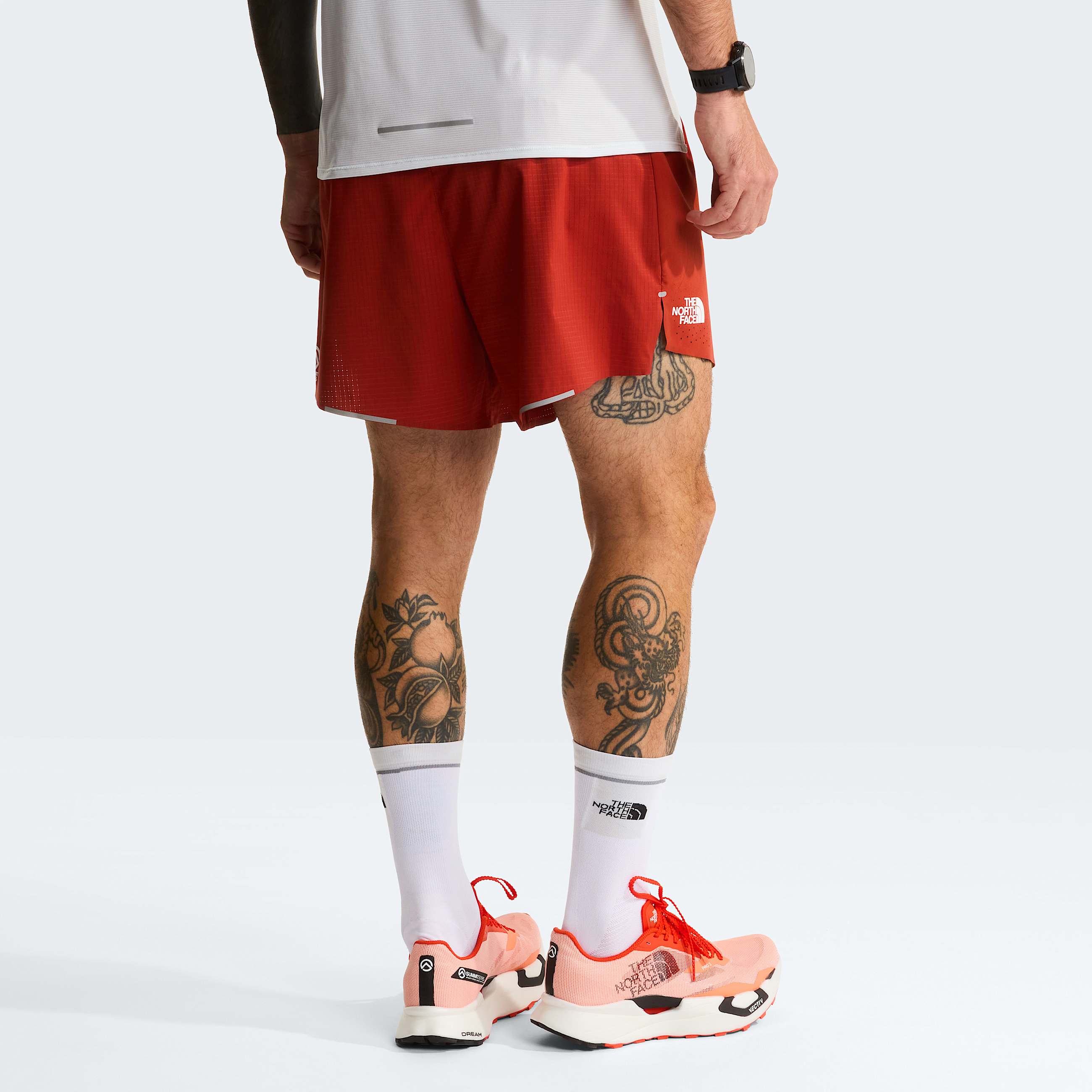 Mens Summit Pacesetter 5 Shorts TNF Iron Clay ALT3