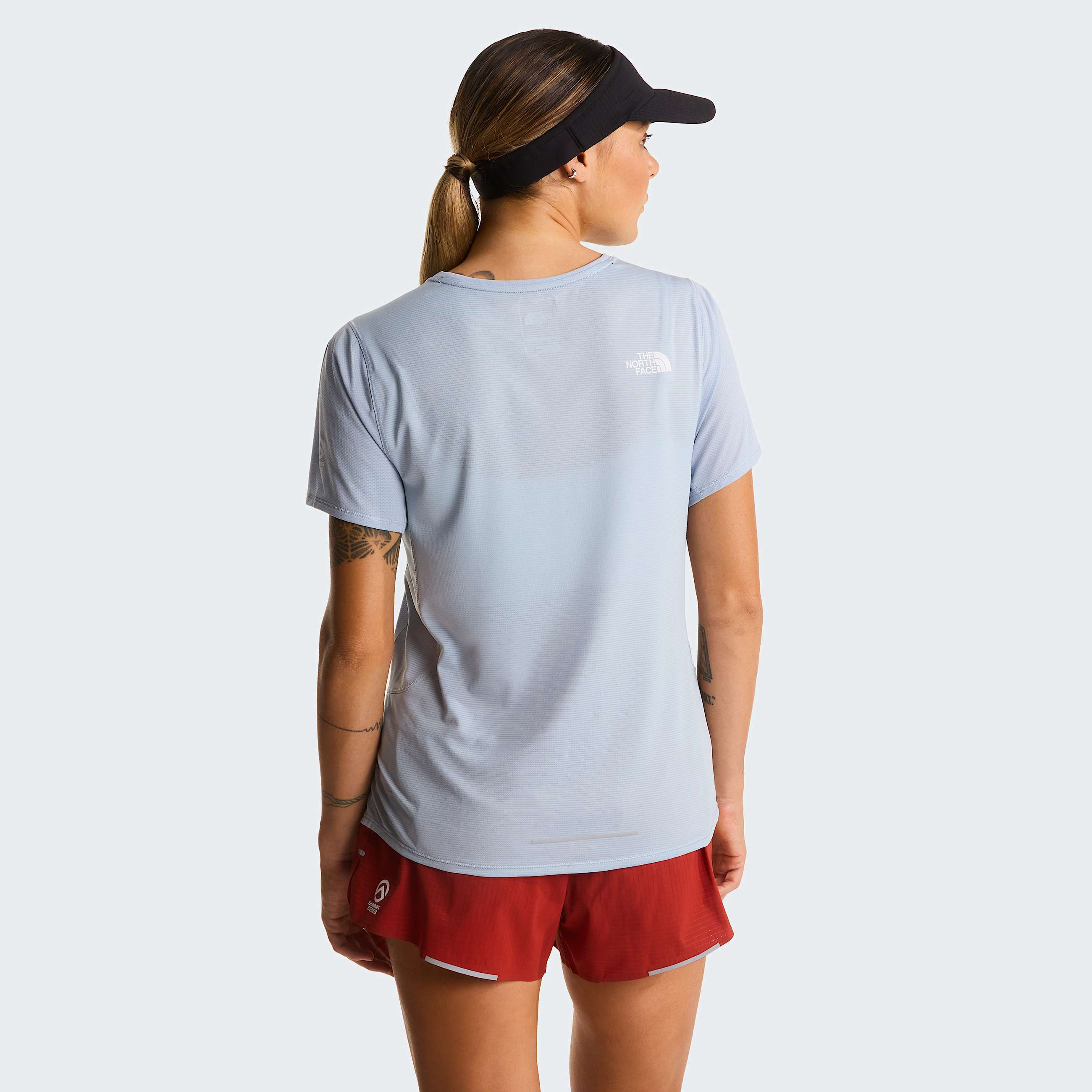 Womens Summit High Trail TShirt TNF Frost Grey ALT3