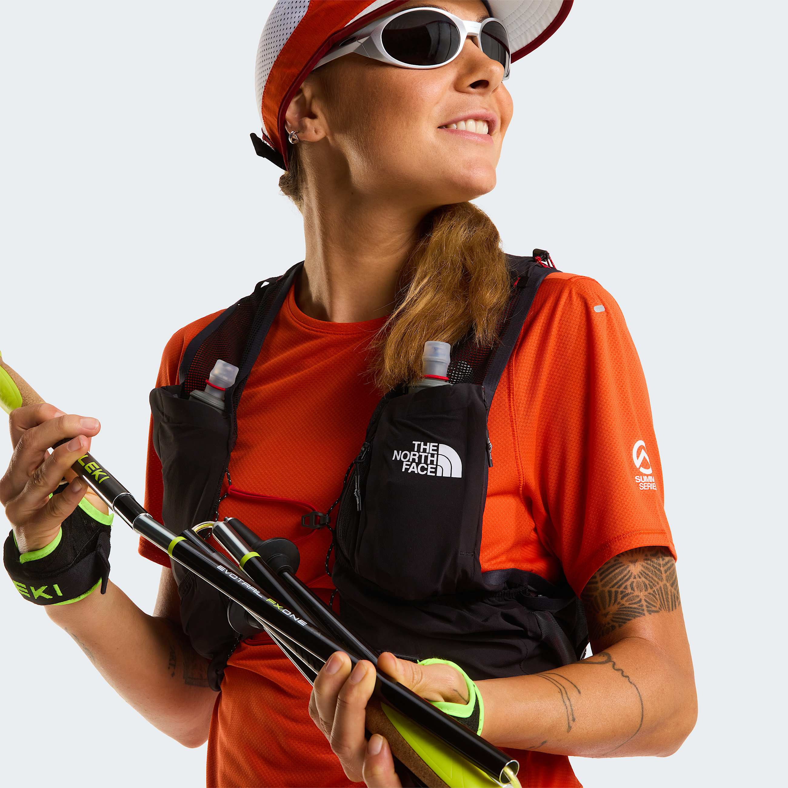 Womens Summit High Trail TShirt TNF Lava Red ALT7