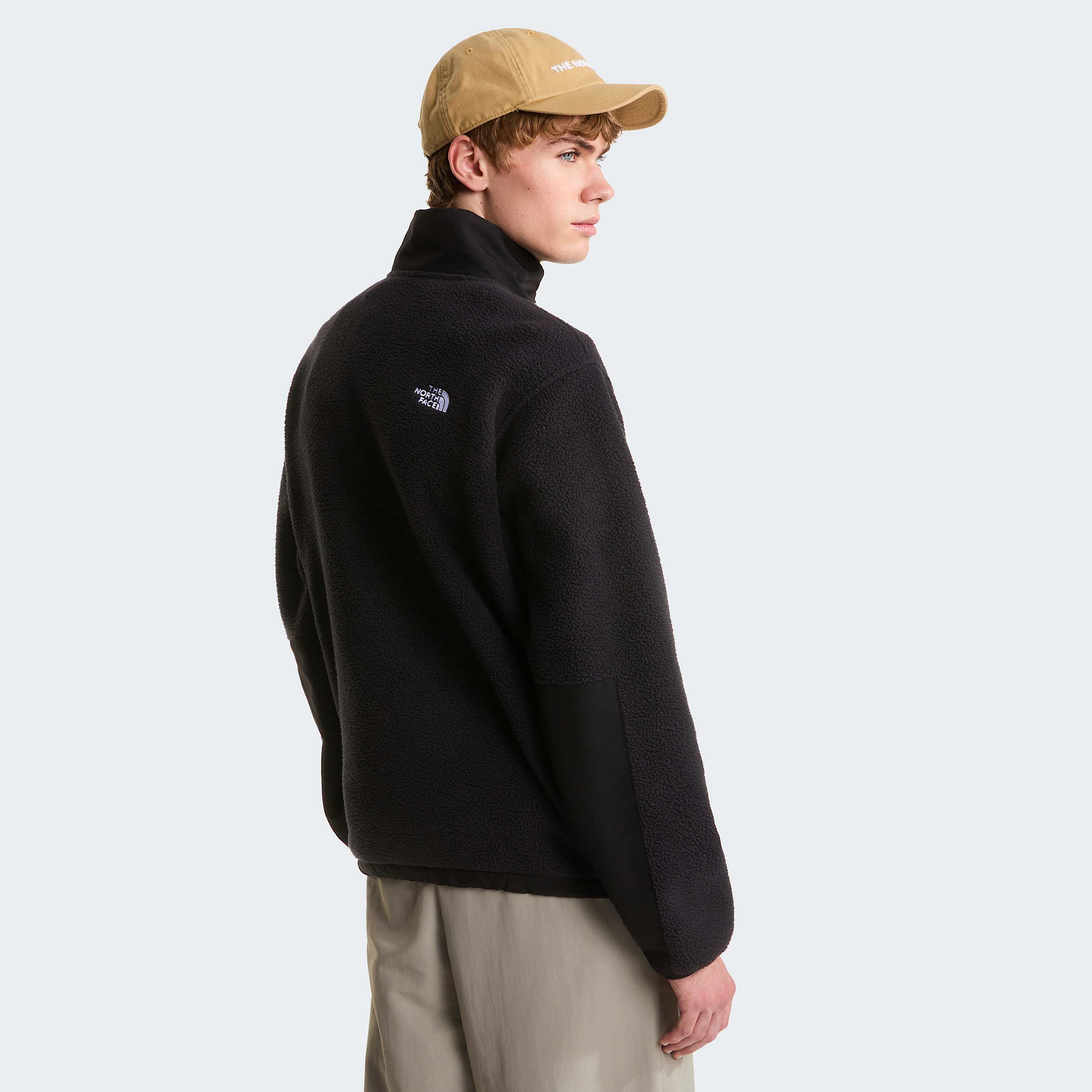 Yumiori OffPeak Fleecejacke mit durchgehendem RV fr Herren TNF TNF Black ALT3