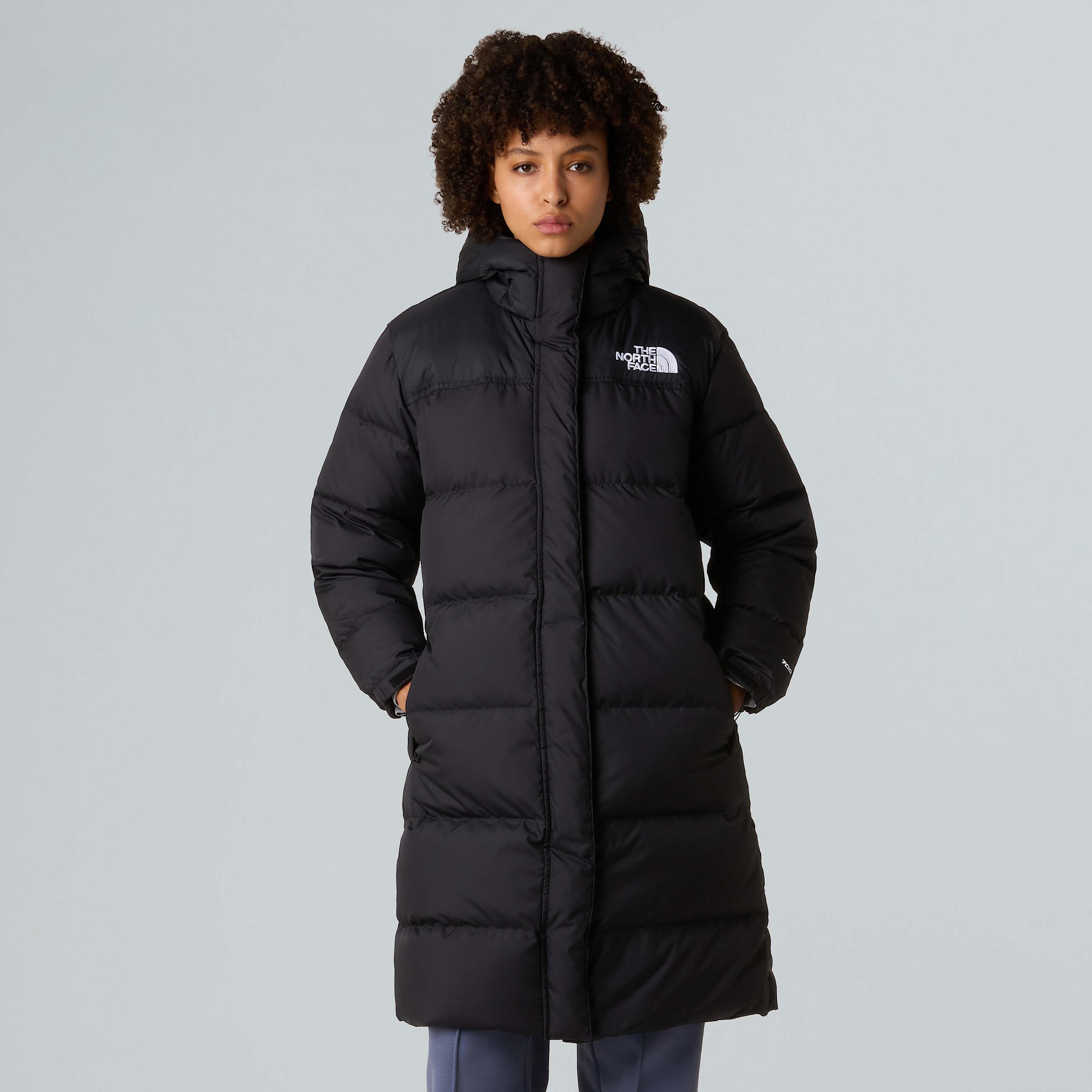Damska parka Nuptse TNF TNF BlackNPFR ALT4