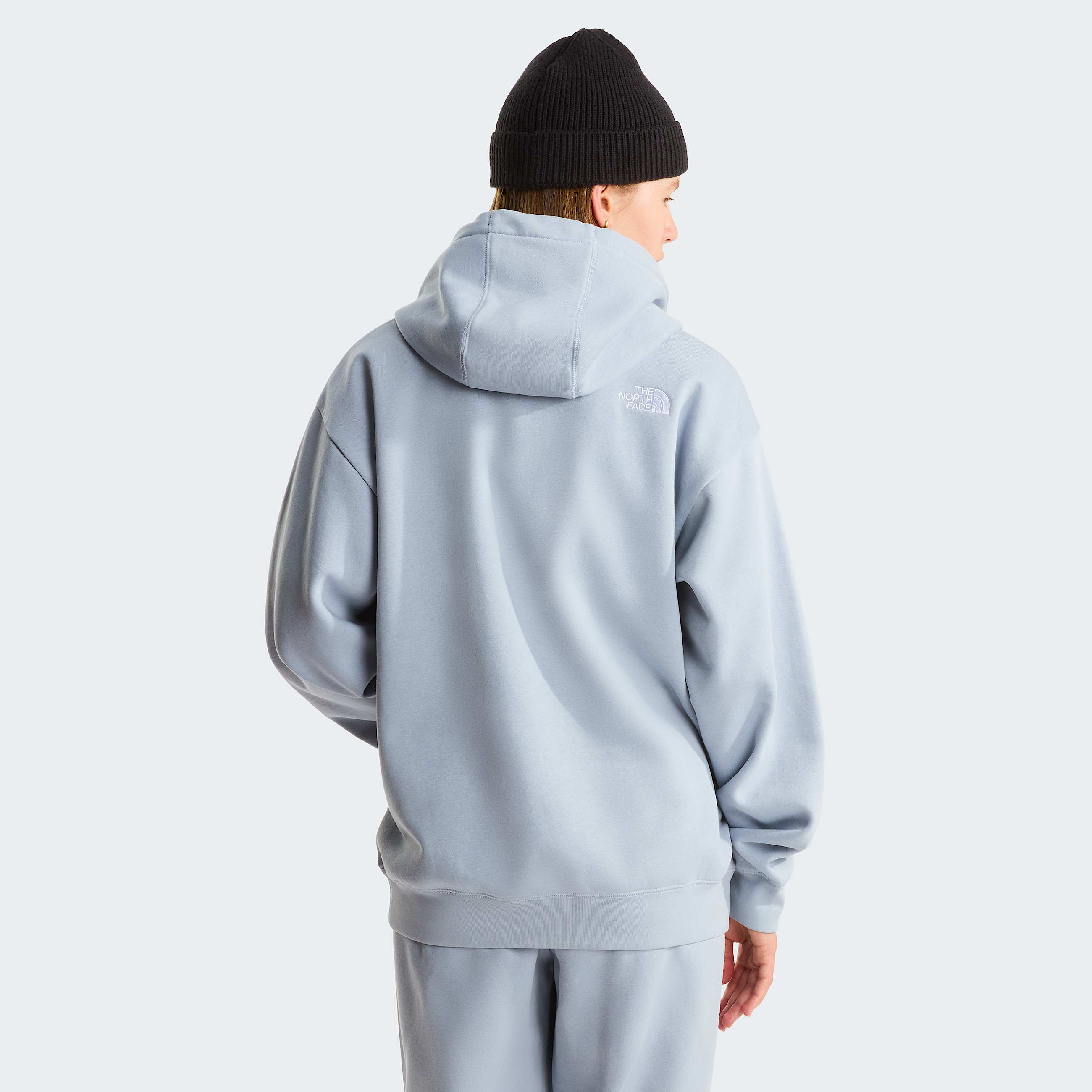 Womens Essential Hoodie TNF Frost Grey ALT3