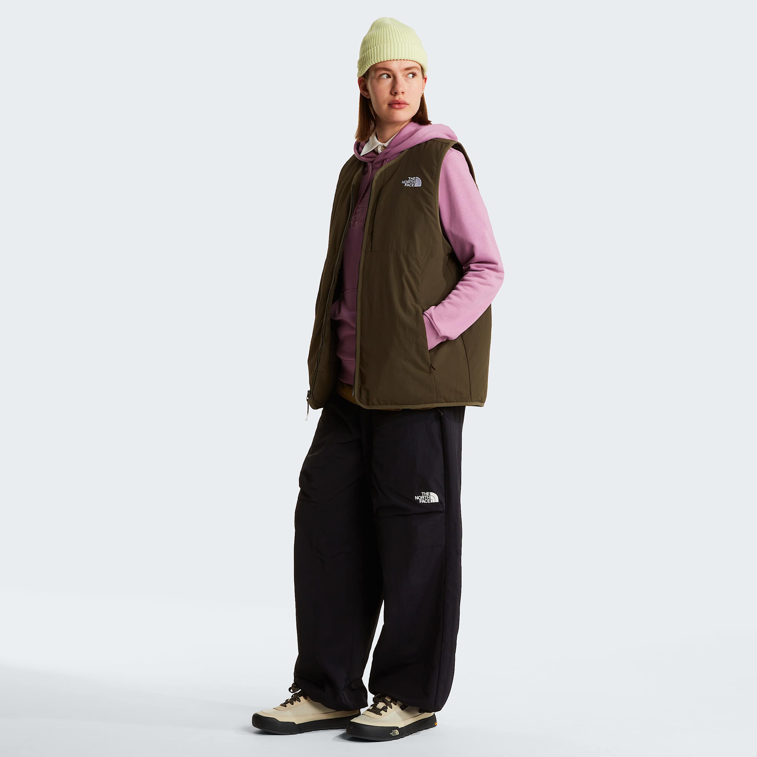 Unisex Clyffe Trainers TNF Desert StoneSummit Gold ALT5