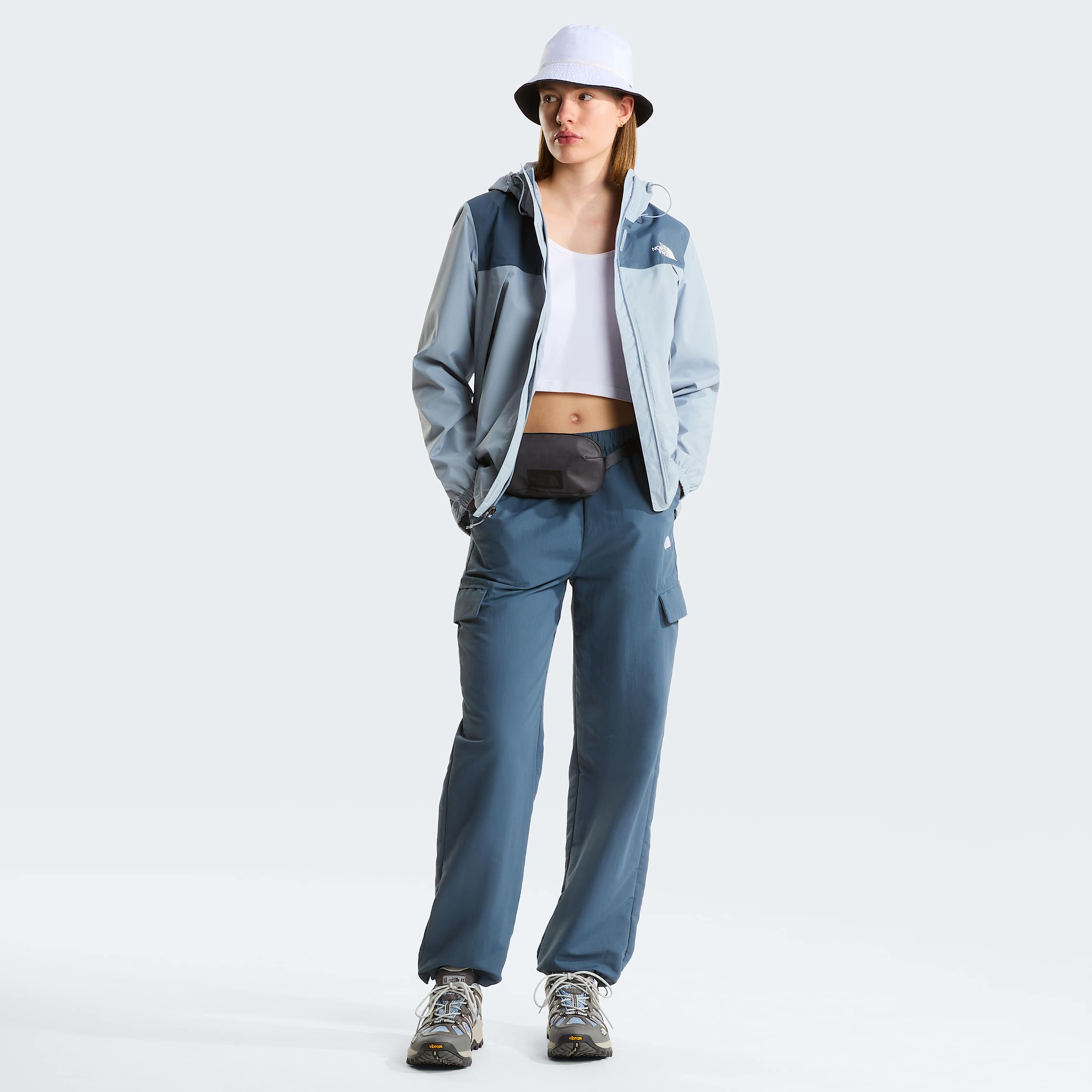 Bunda Antora Rain pro dmy TNF Frost GreyGranite Grey ALT1