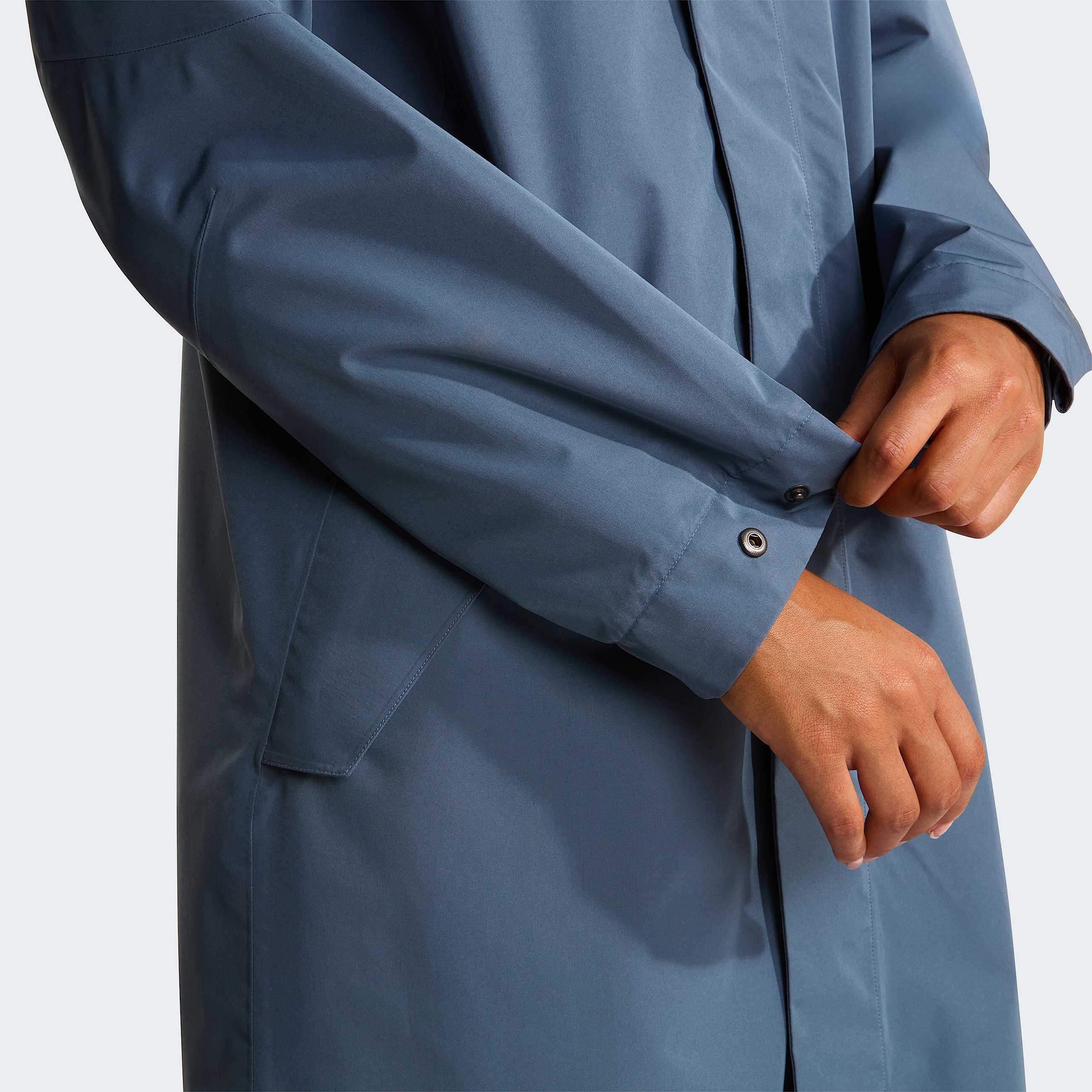 Nukabira Rain Shell Parka W TNF ALT8