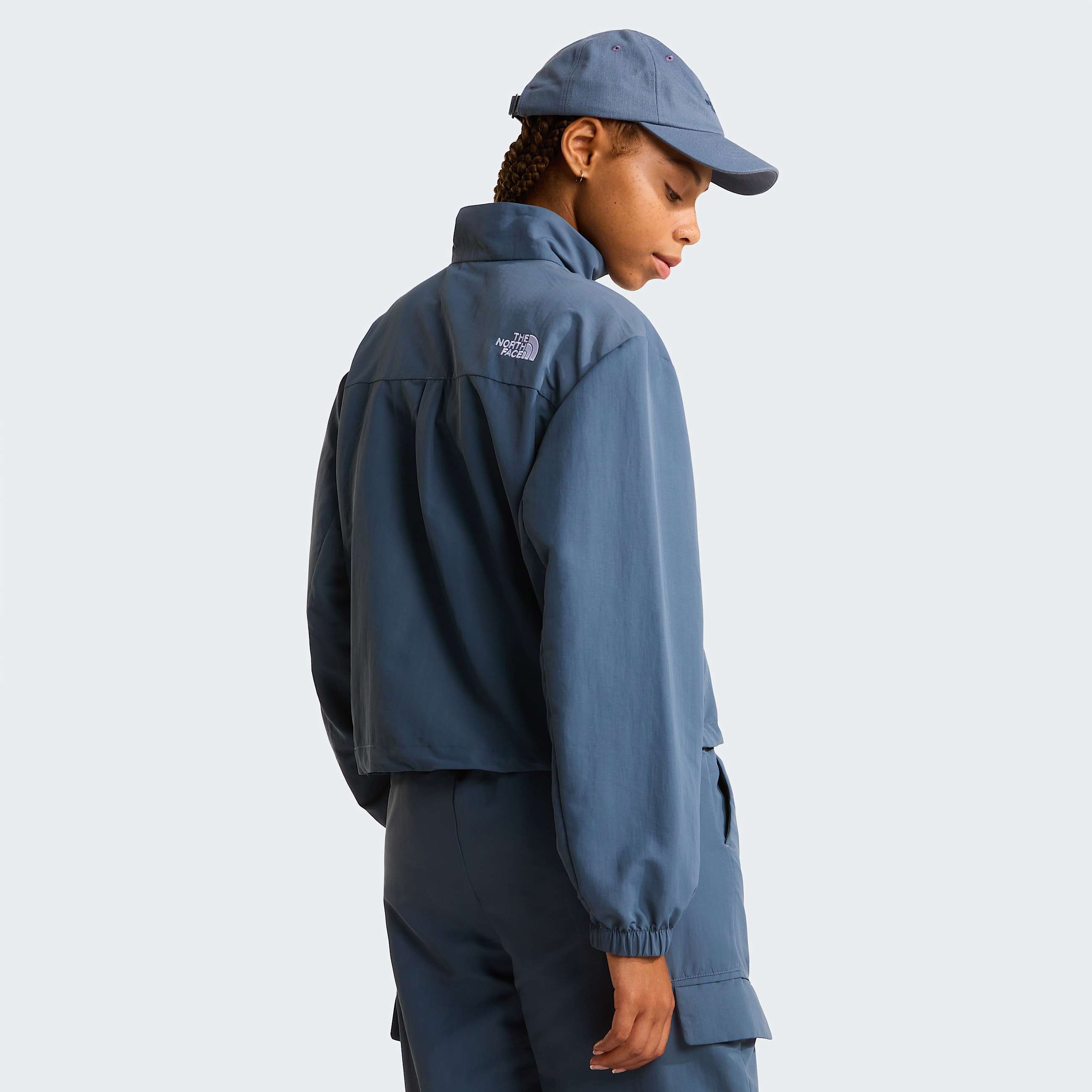 Womens TNF Easy Wind Jacket TNF ALT3