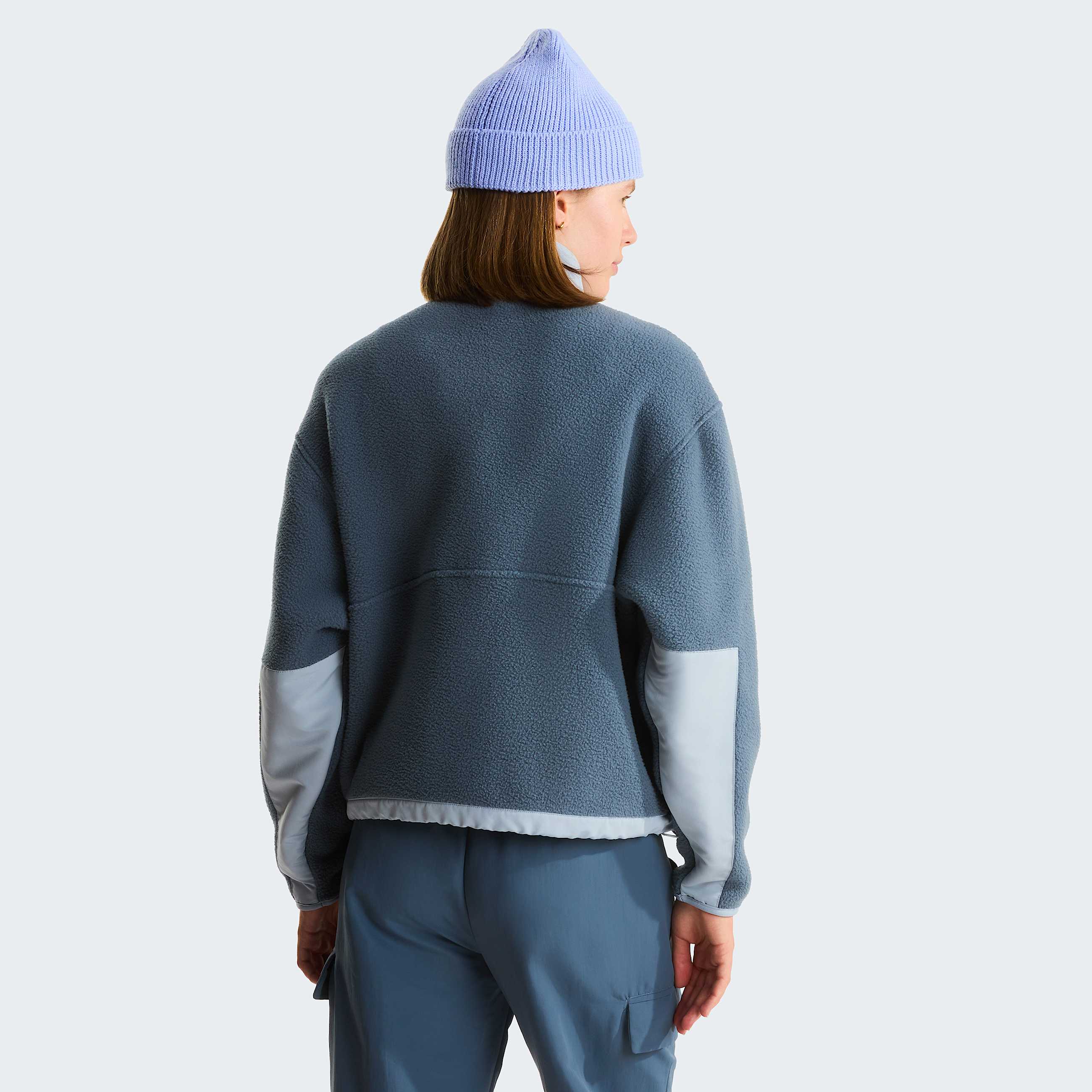 Womens Yumiori OffPeak FullZip Fleece Jacket TNF Granite GreyFrost Grey ALT3