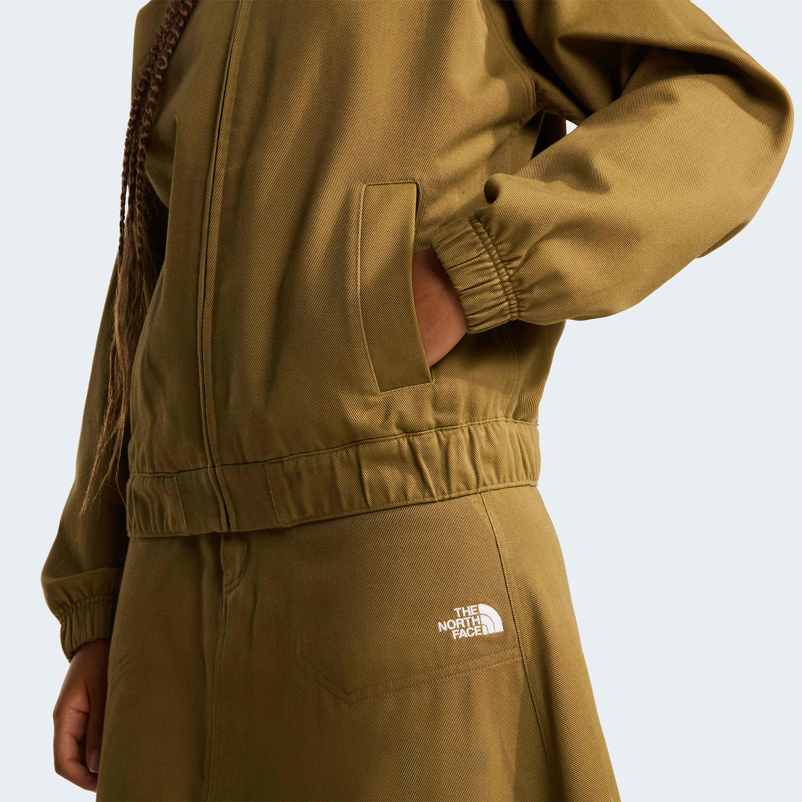 Twill Collared Jacket W TNF ALT7