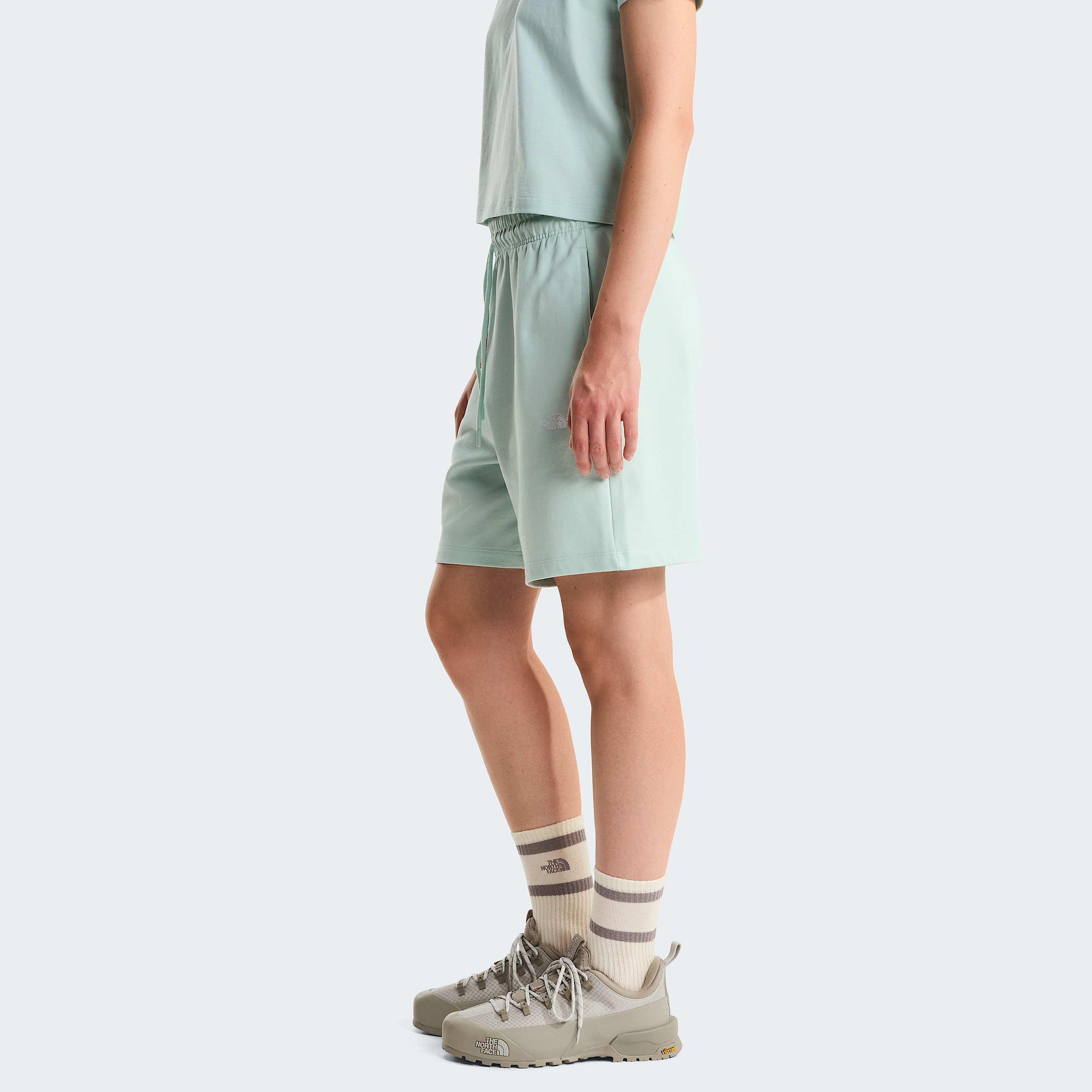 Womens Essential Light Relaxed Shorts TNF Opal Frost ALT2
