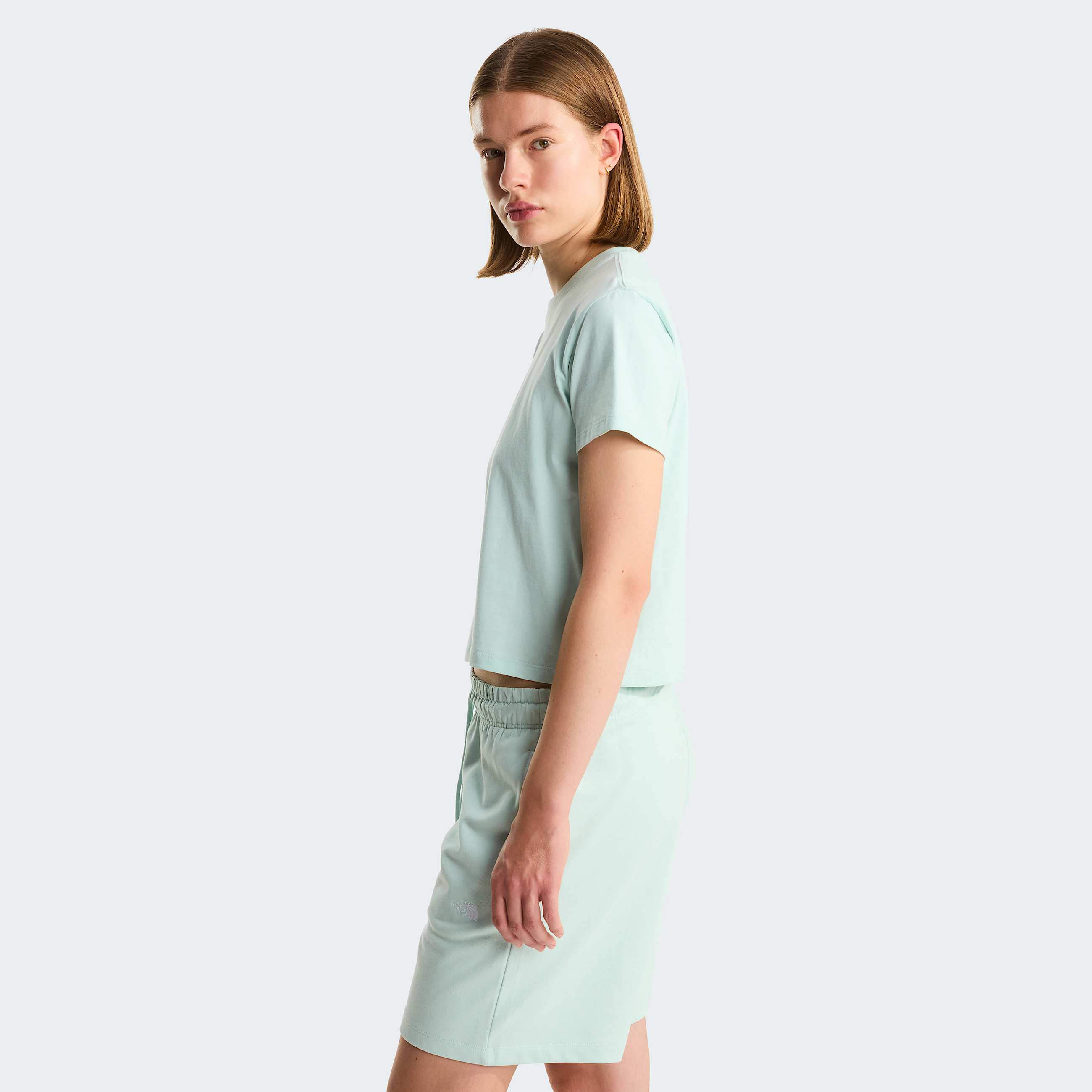 Womens Essential Regular Cutie TShirt TNF Opal Frost ALT2