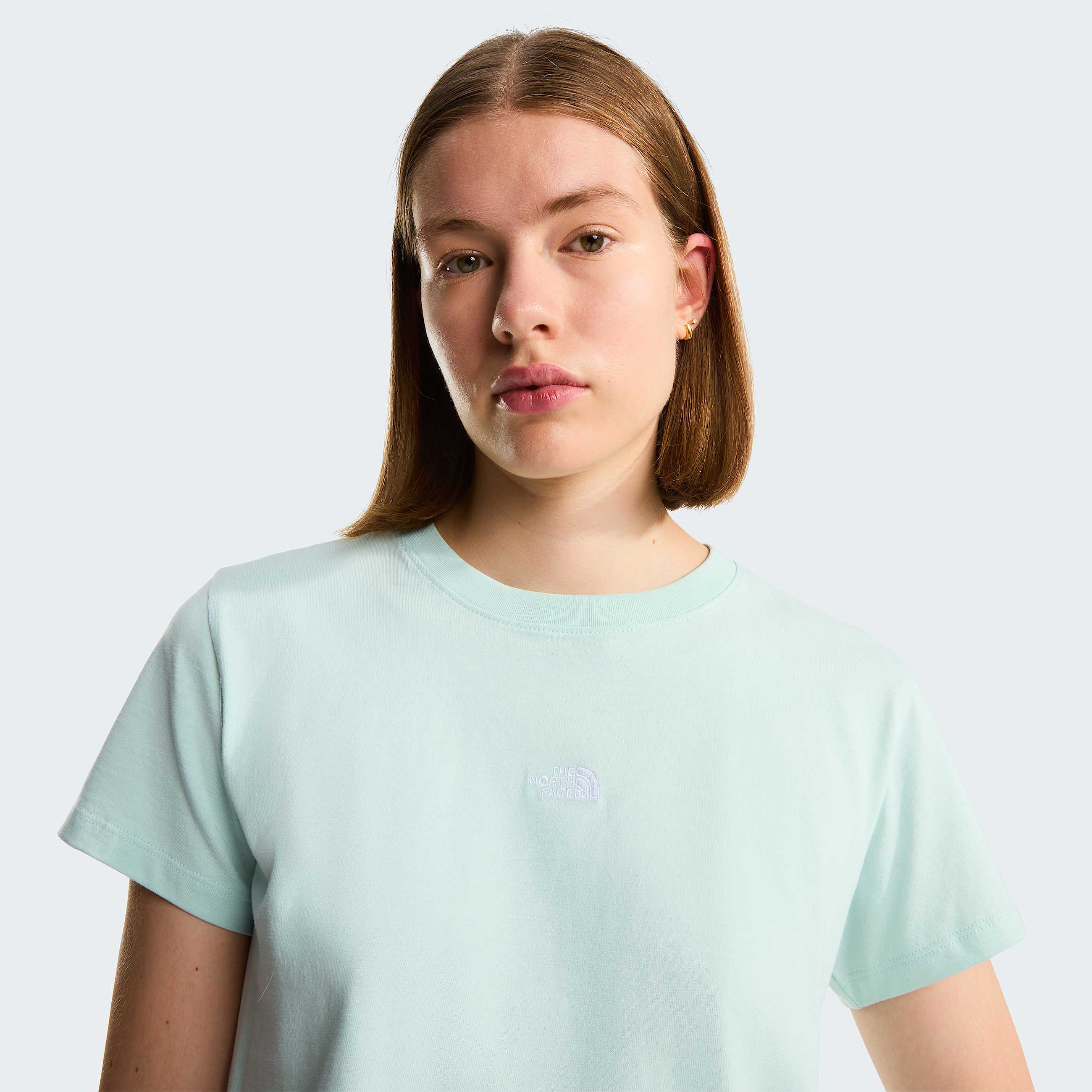 Womens Essential Regular Cutie TShirt TNF Opal Frost ALT4