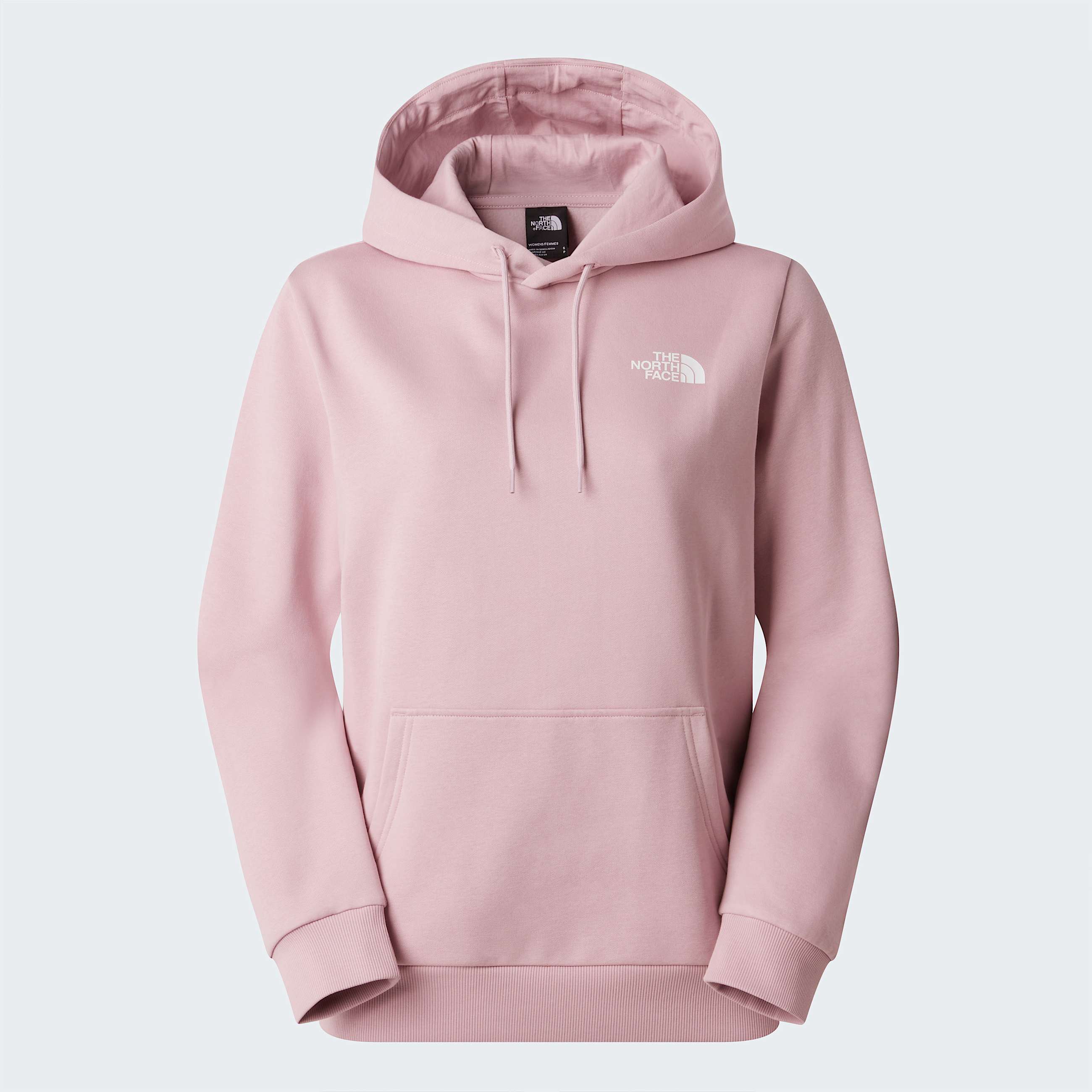 Womens Simple Dome Hoodie TNF Metal Pink ALT20