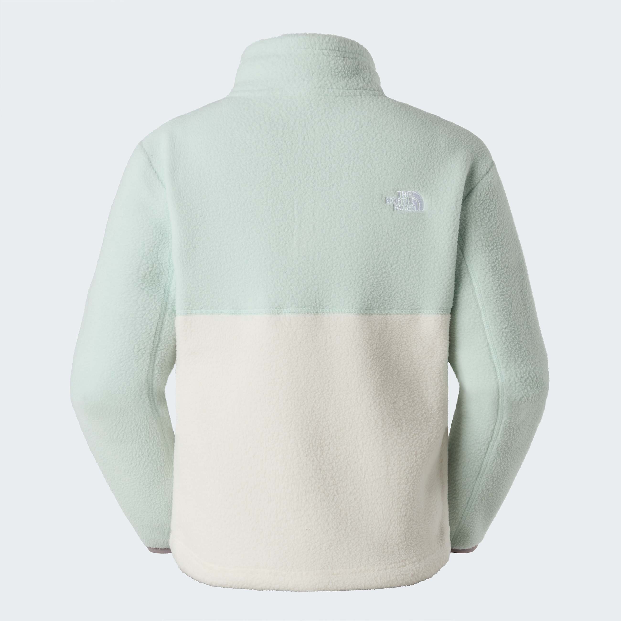 Yumiorifleecejas met kwartrits voor dames TNF White DuneOpal FrostTranscendent Grey ALT21