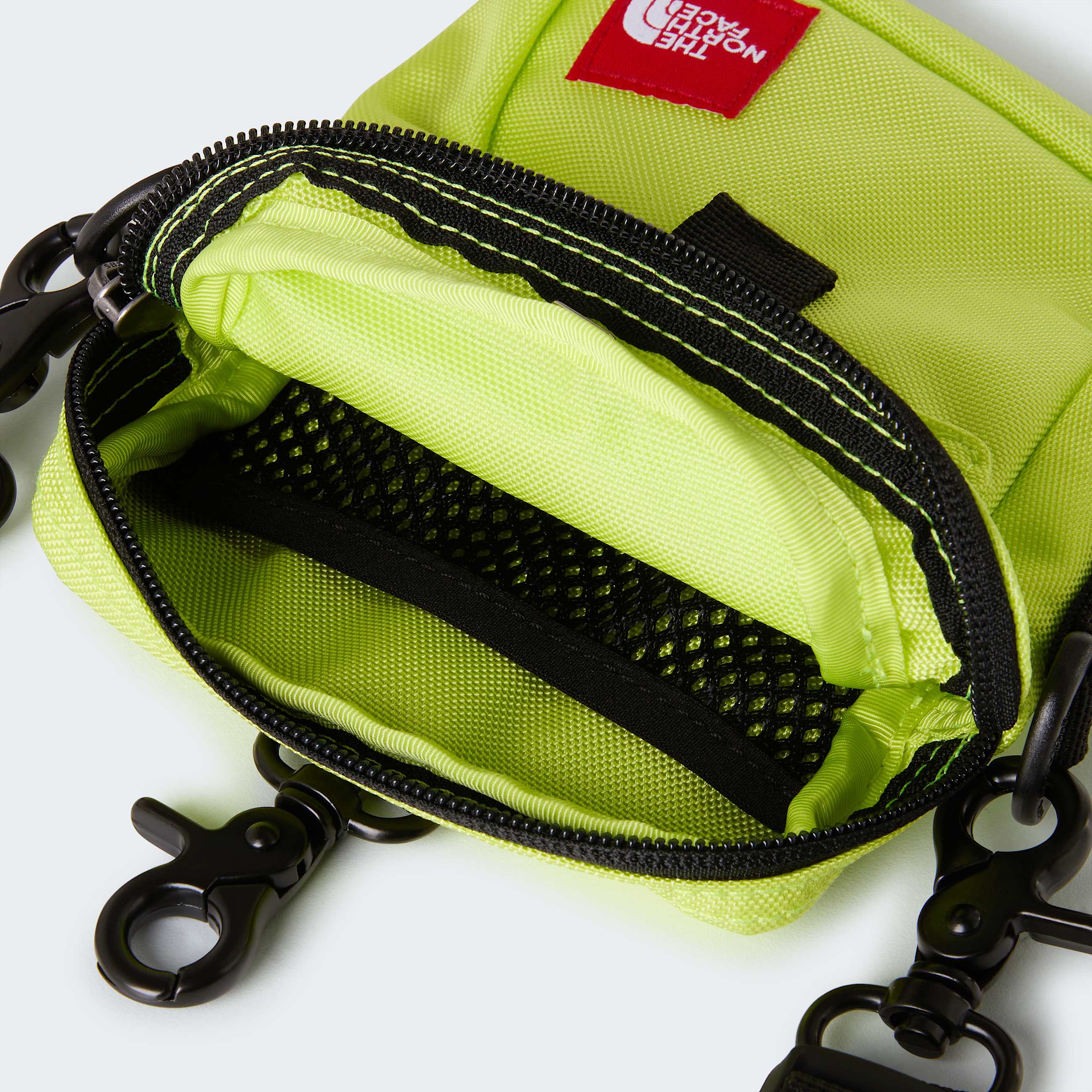 Bolsa de transporte pequena Red Box TNF Fizz Lime ALT4