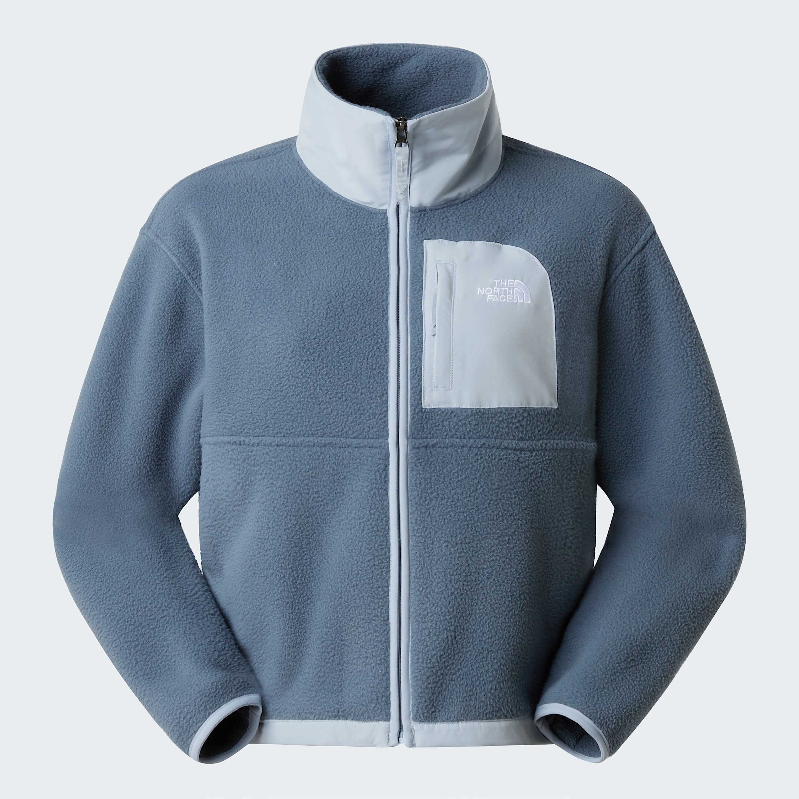 Womens Yumiori OffPeak FullZip Fleece Jacket TNF Granite GreyFrost Grey ALT20