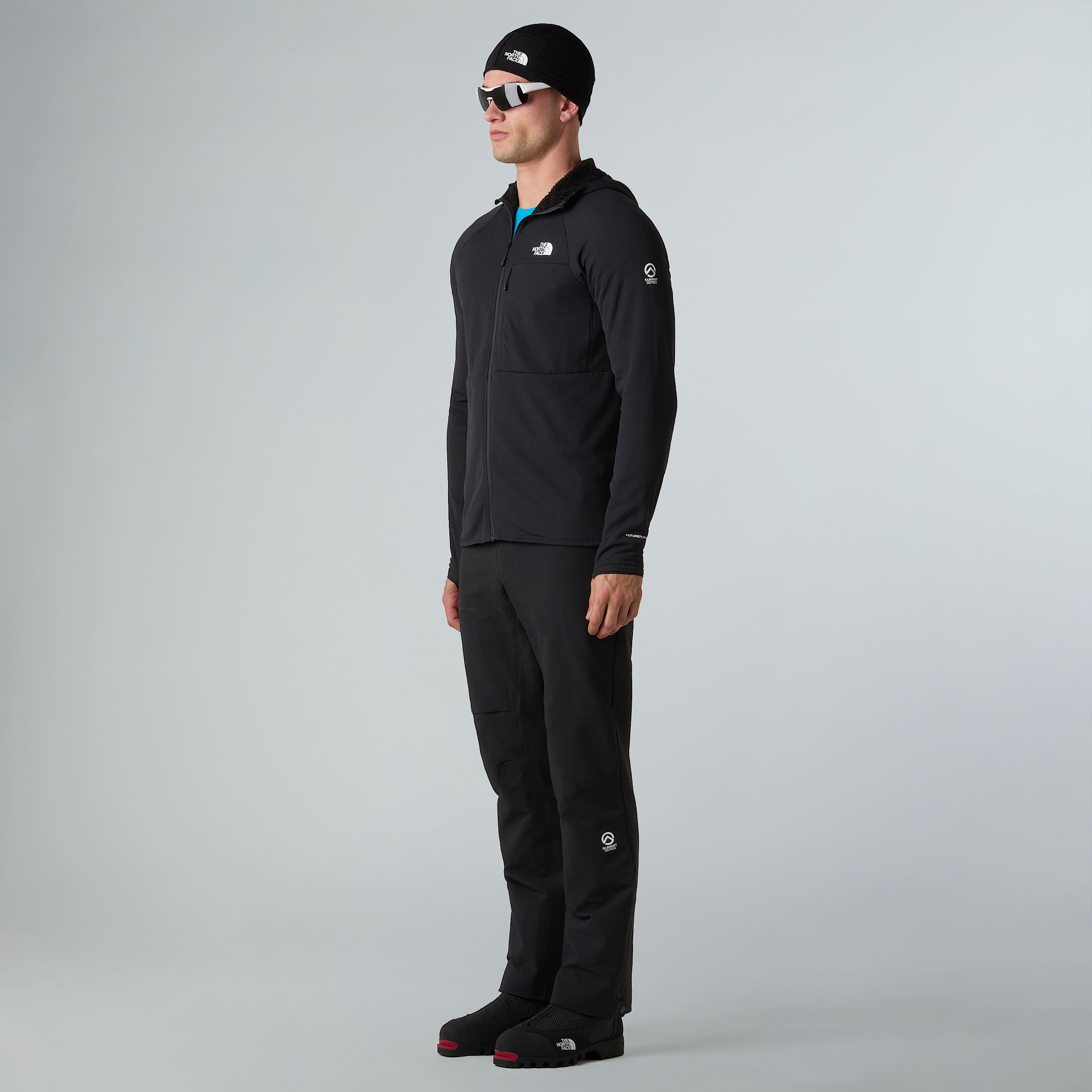 Mens Summit Series FUTUREFLEECE Hoodie TNF ALT1
